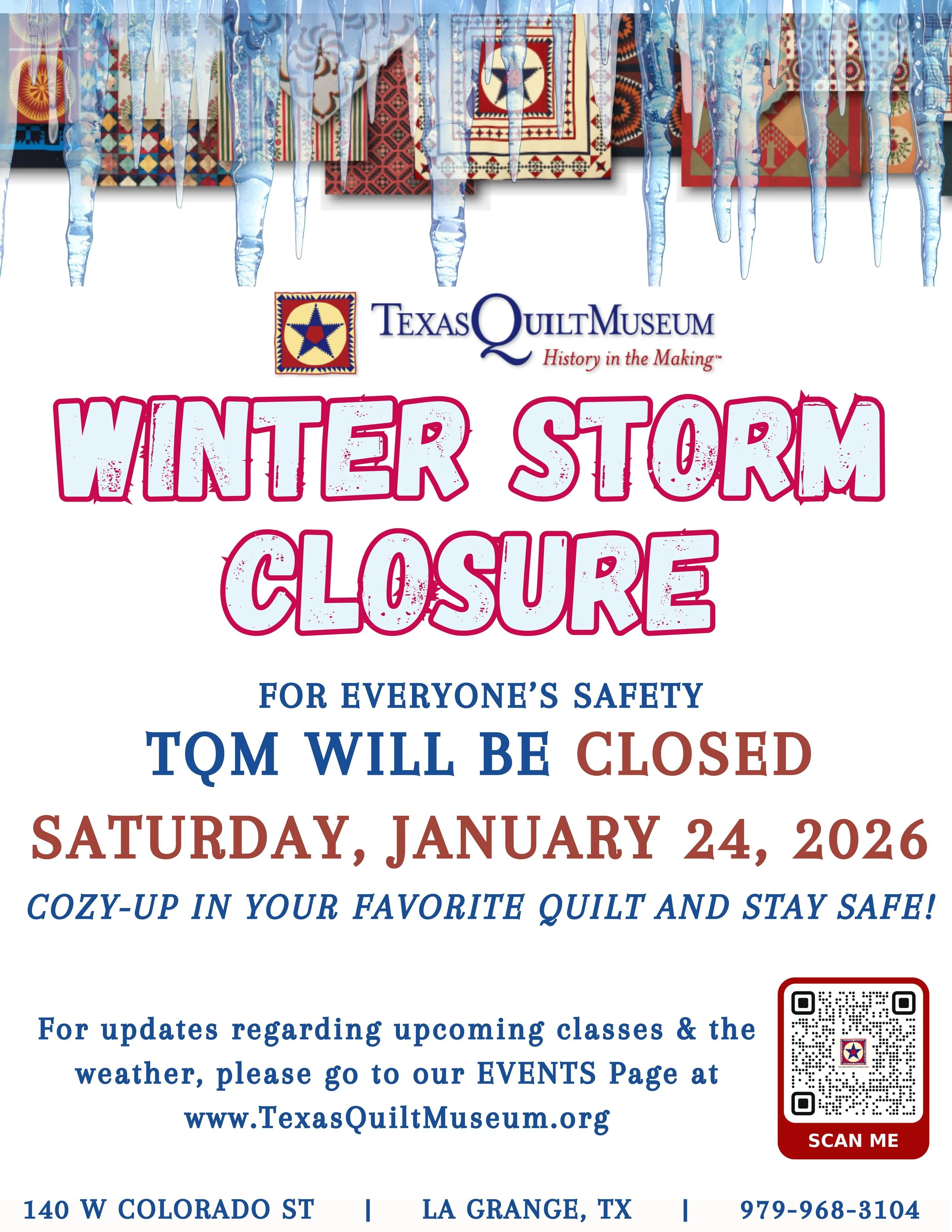 WINTER  STORM CLOSURE