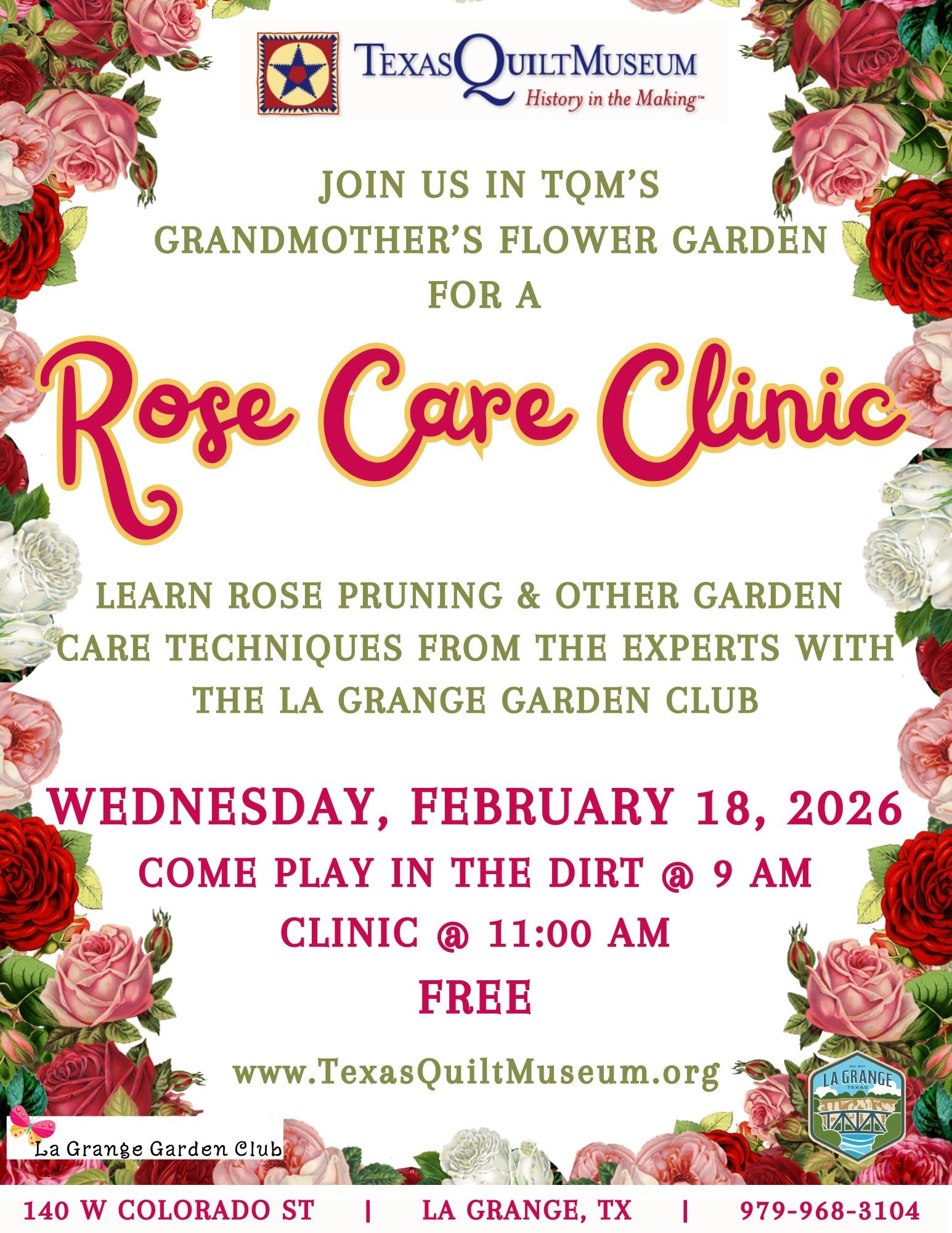 FREE Rose Care Clinic