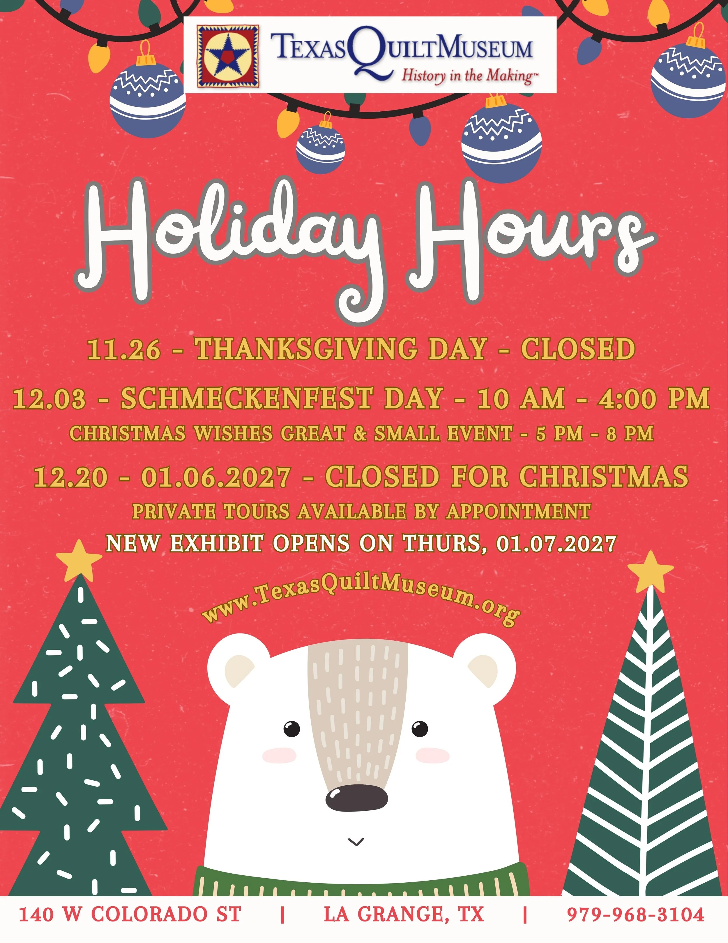 CLOSED for Thanksgiving (Re-opening on Friday)