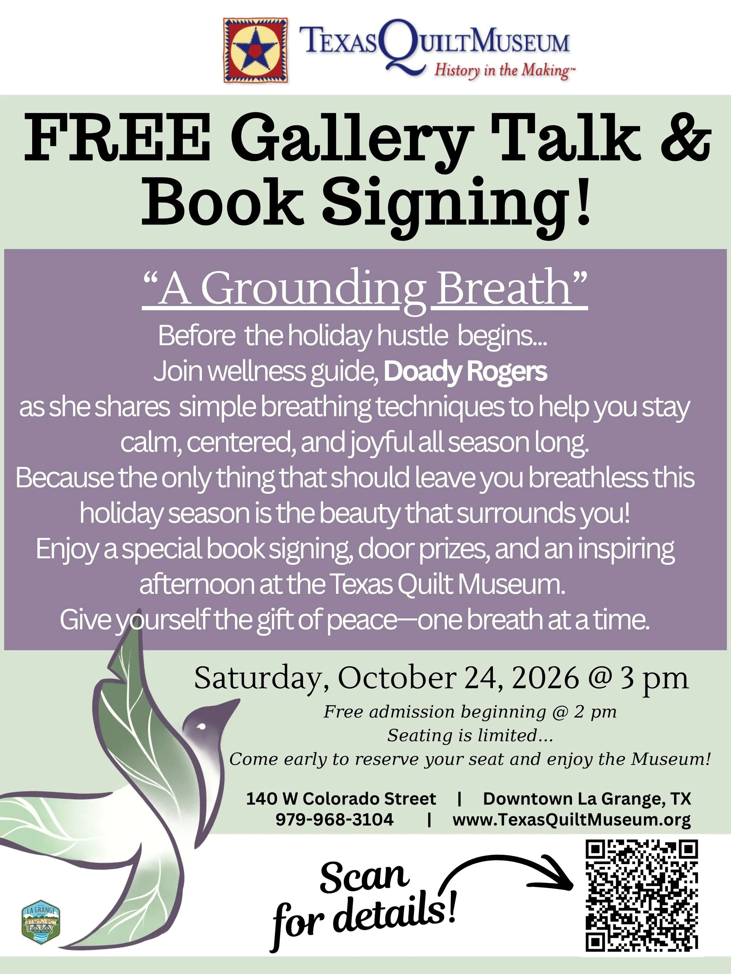 FREE Gallery Talk &amp; Book Signing
