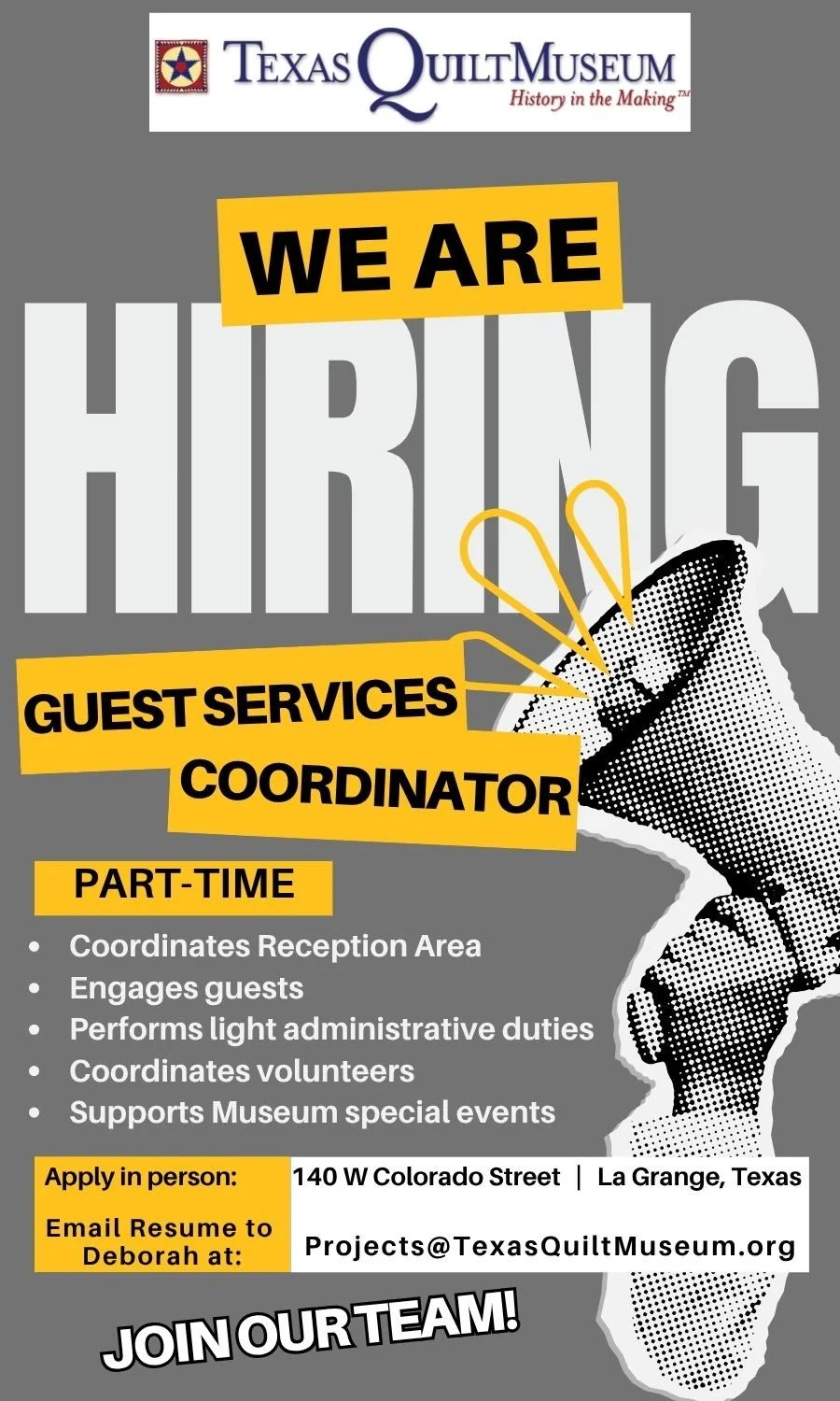 Join our Team!