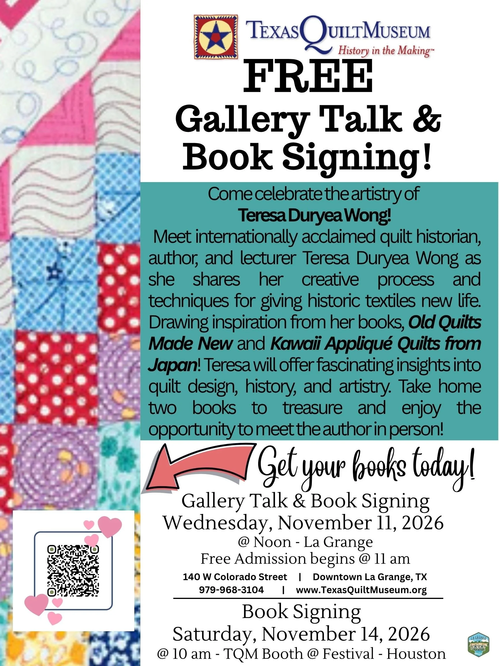 FREE Gallery Talk &amp; Book Signing