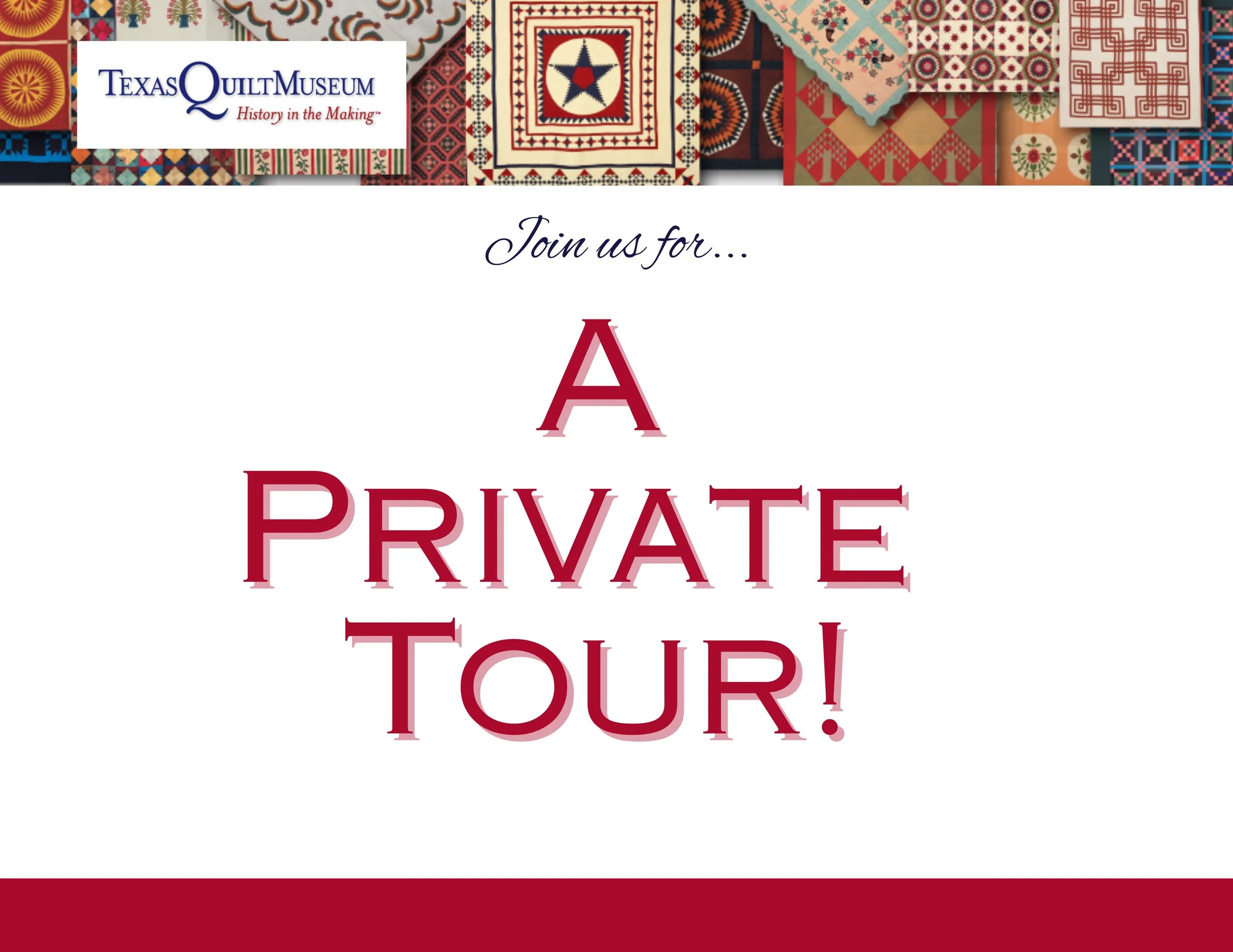 Take a Private Tour of the Texas Quilt Museum!