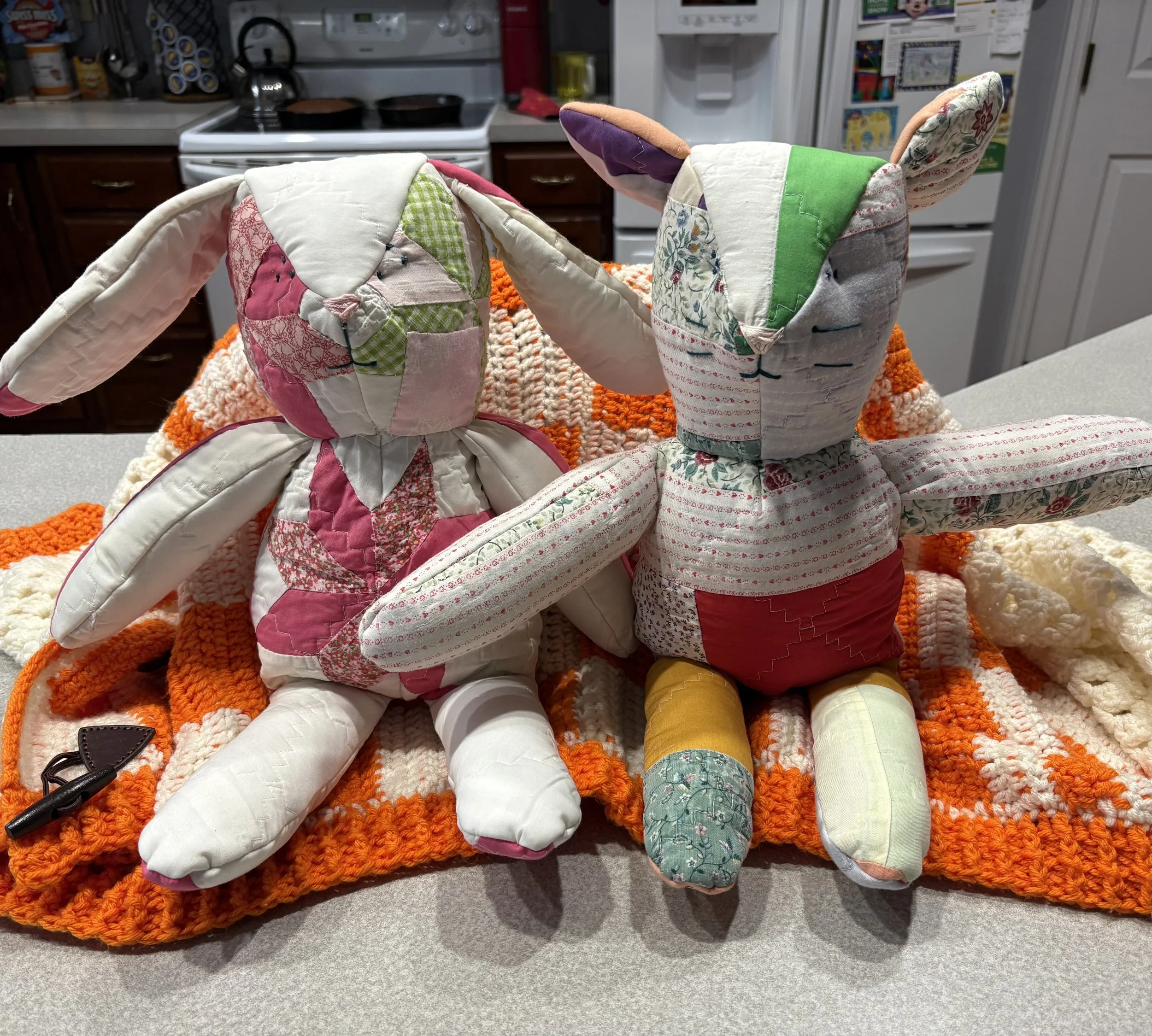 Heirloom Upcycles #1: Plushies