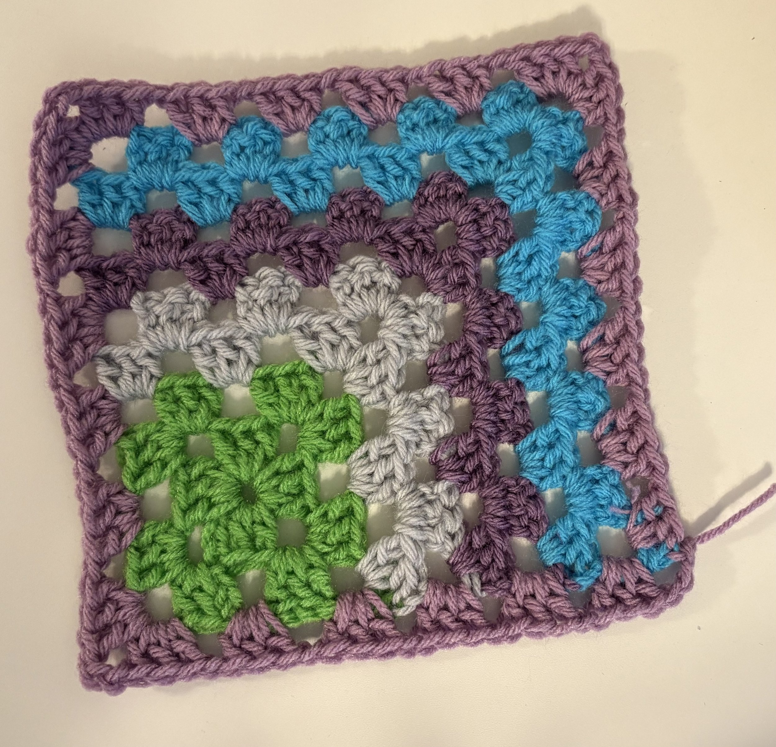 Mitered Granny Square