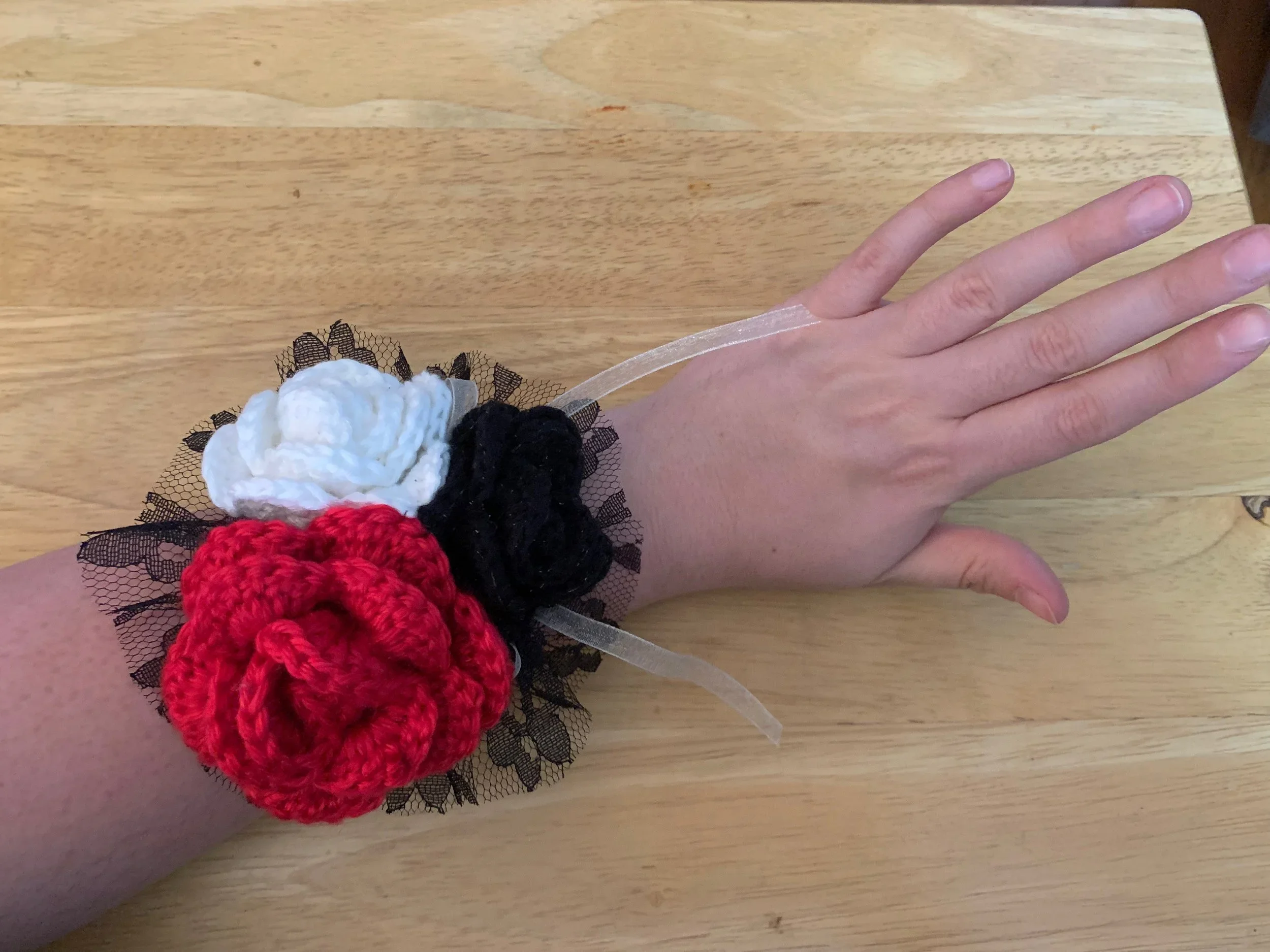 Crochet+Wrist+Corsage+multi-colored.webp
