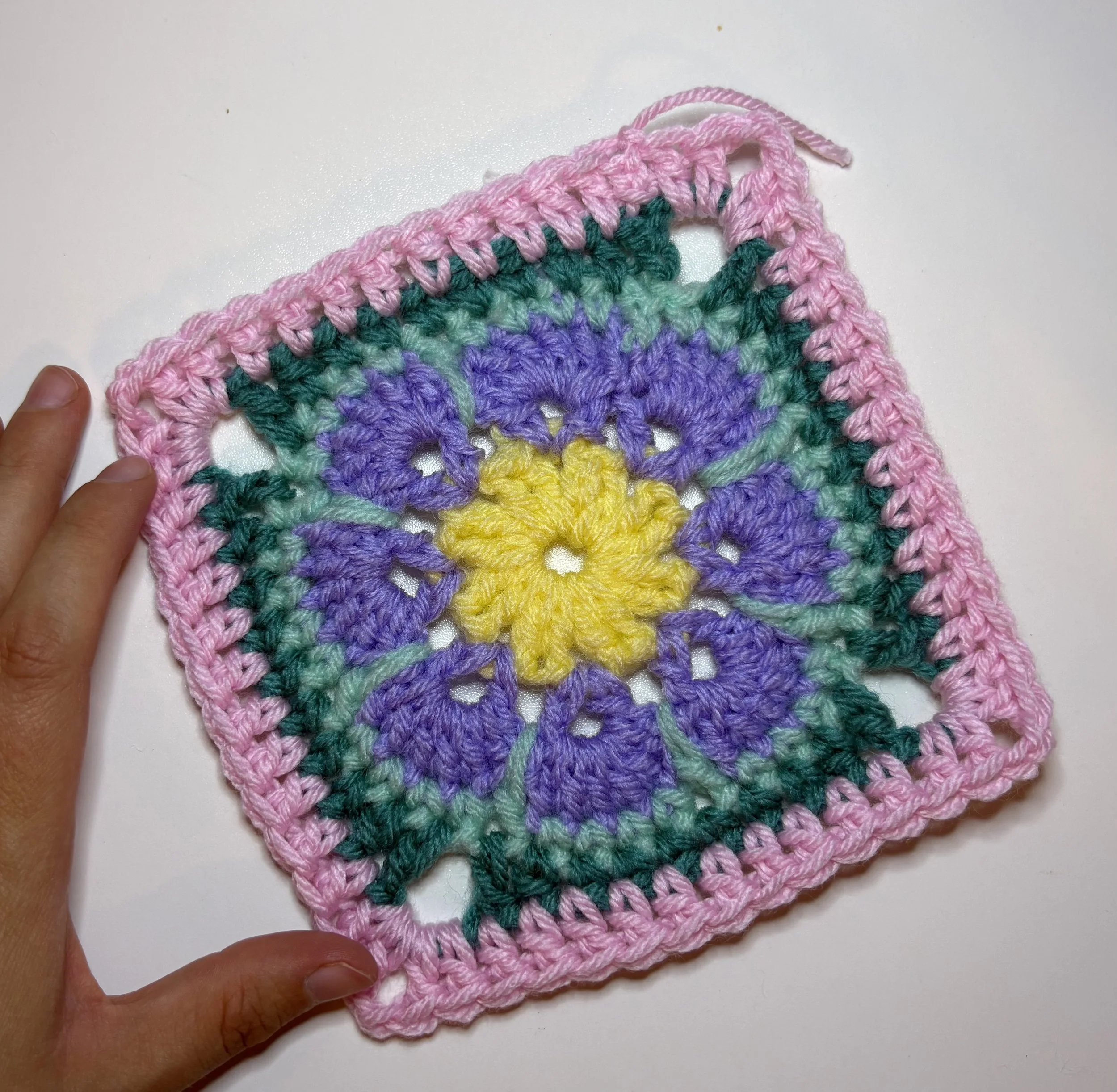 African Flower Square