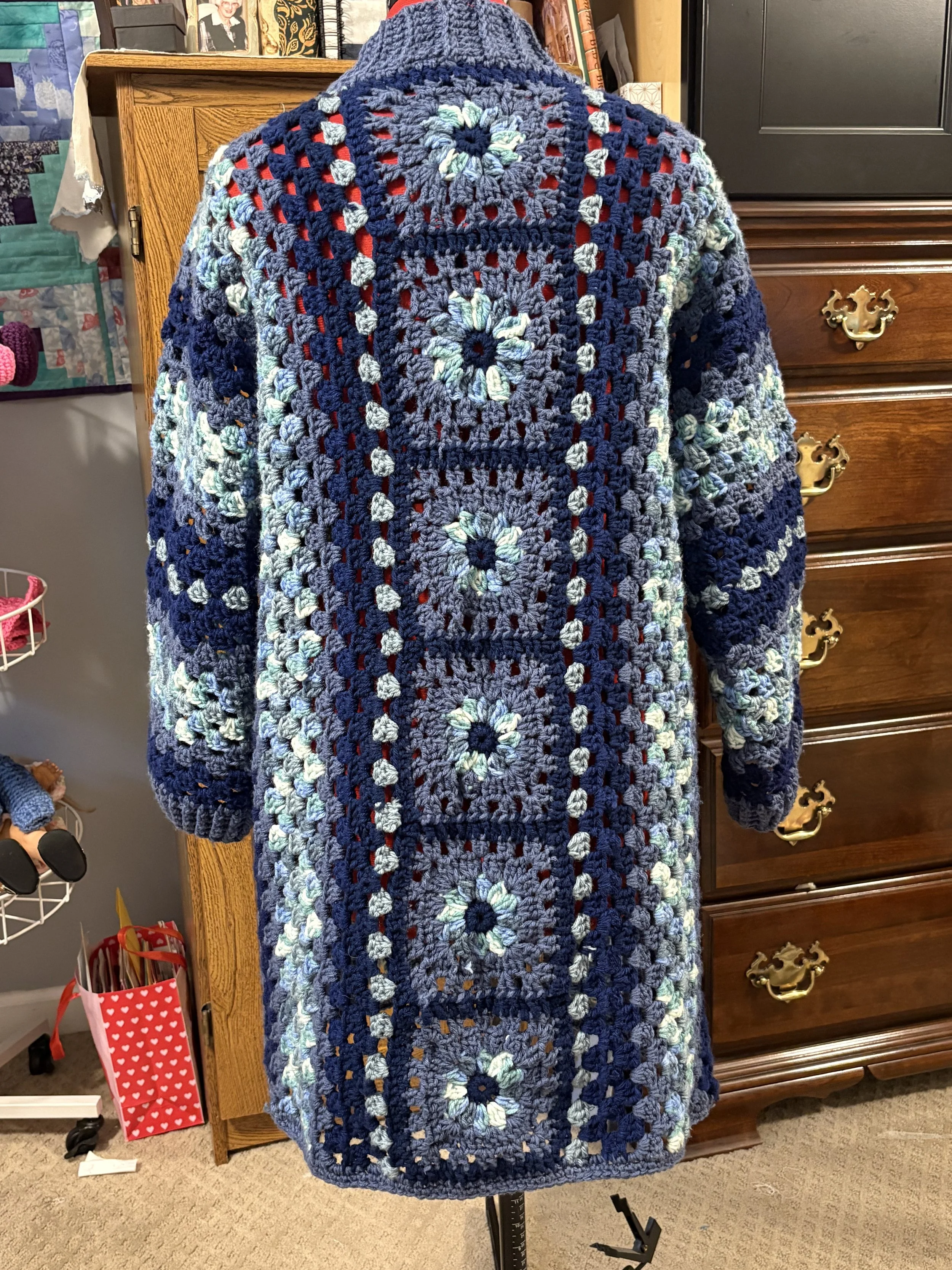 The Crochet Corner: Seat-cover to Cardigan