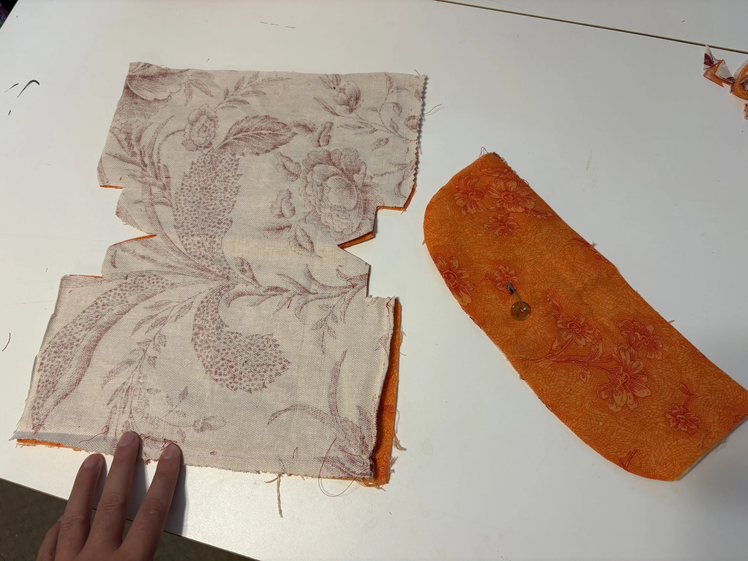 Shaping the pieces
