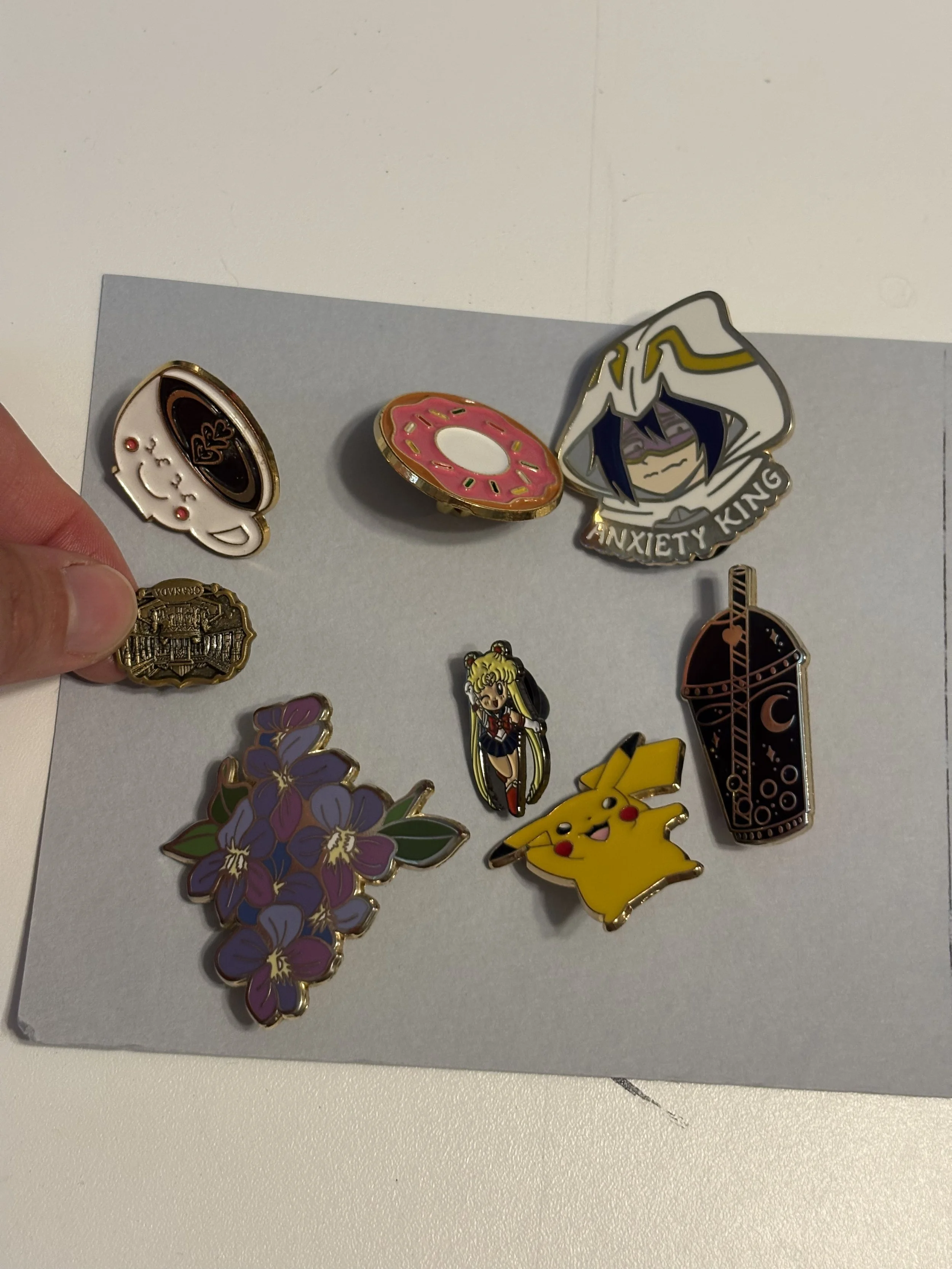 A small collection of my favorite lapel pins