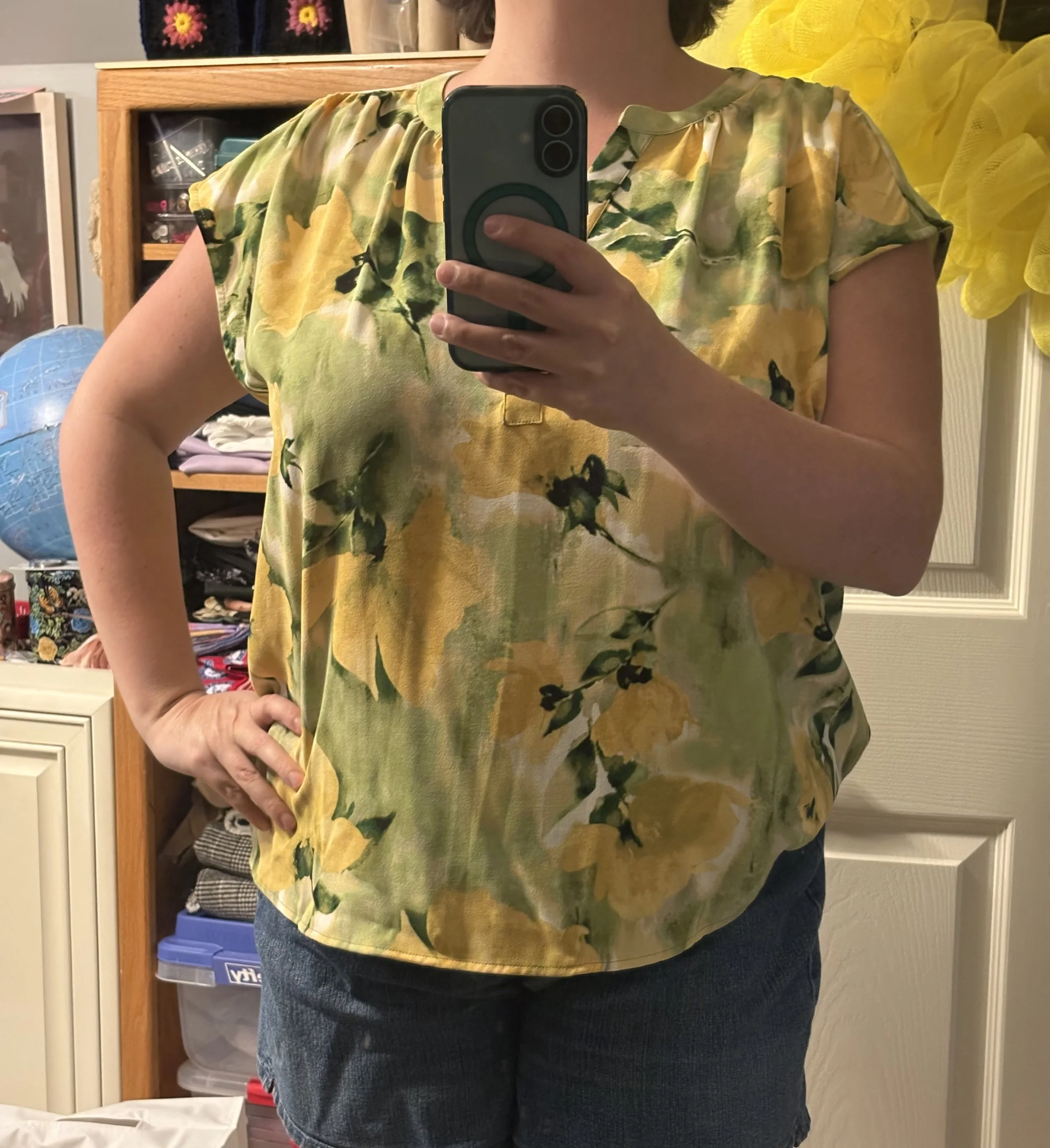 Upgraded Blouse before