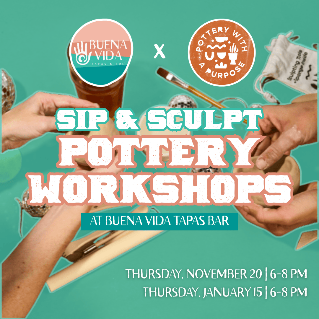 BV Pottery Workshop Square Graphic