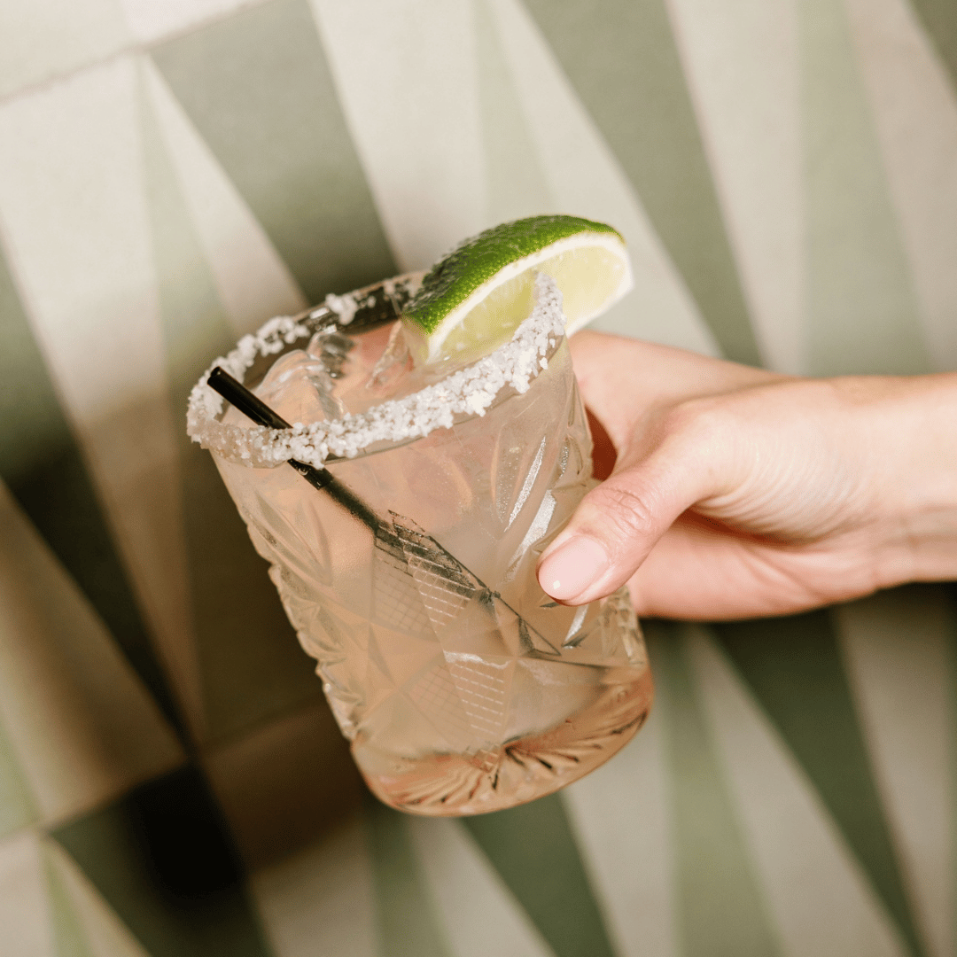 margarita green pattern background