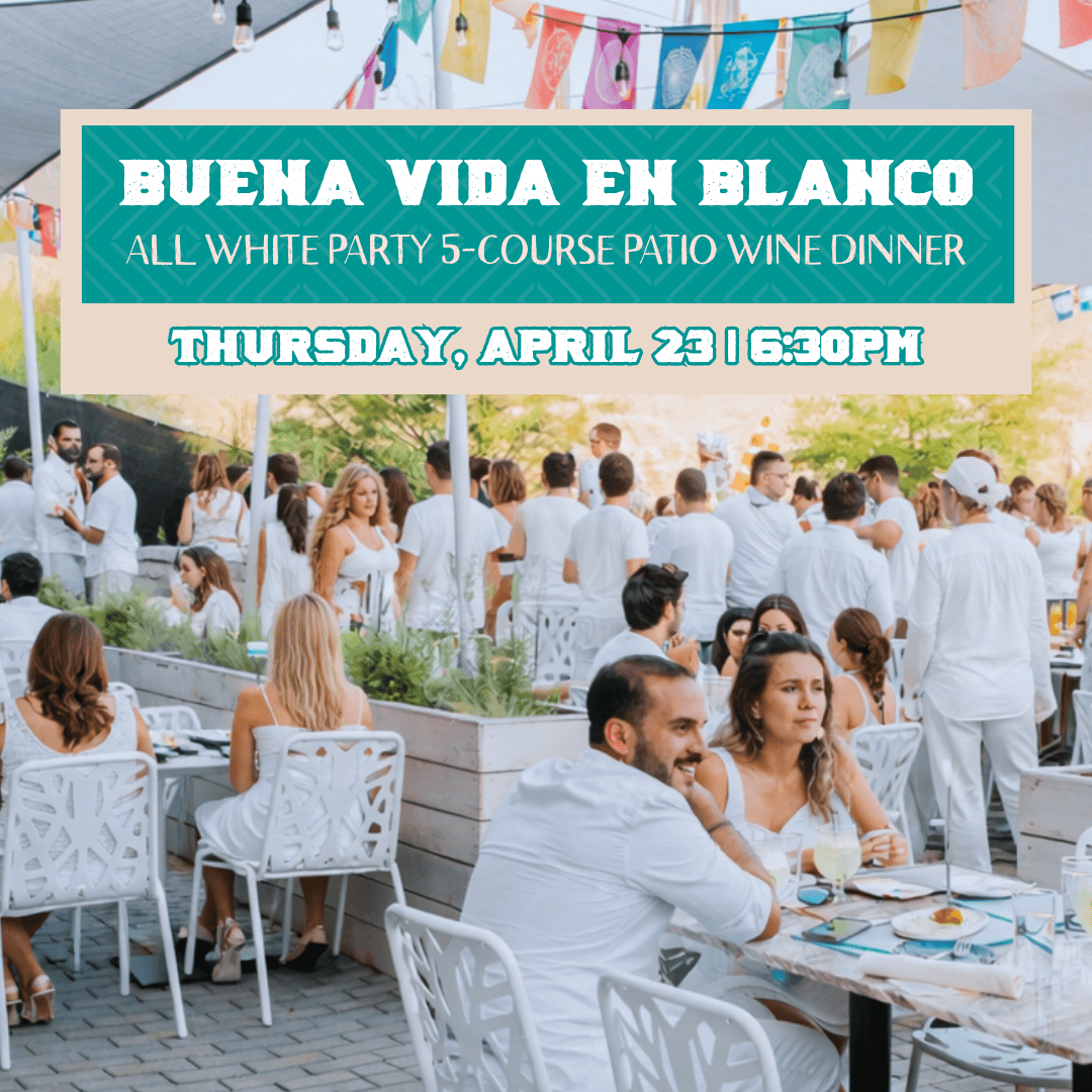 Buena Vida en Blanco - All white party square