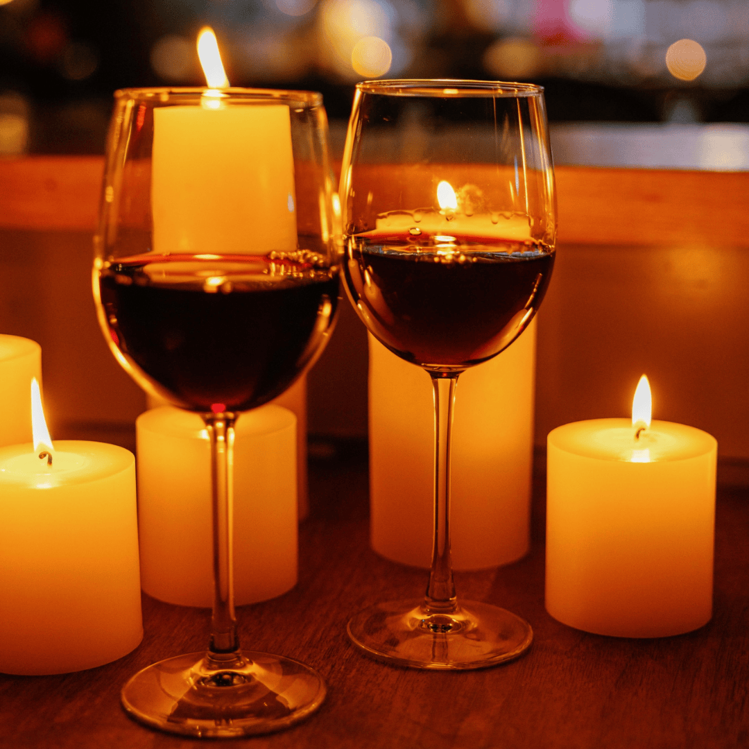 wine candles