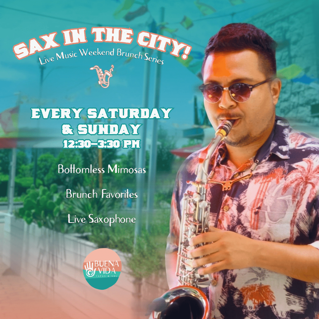 Sax in the City square graphic