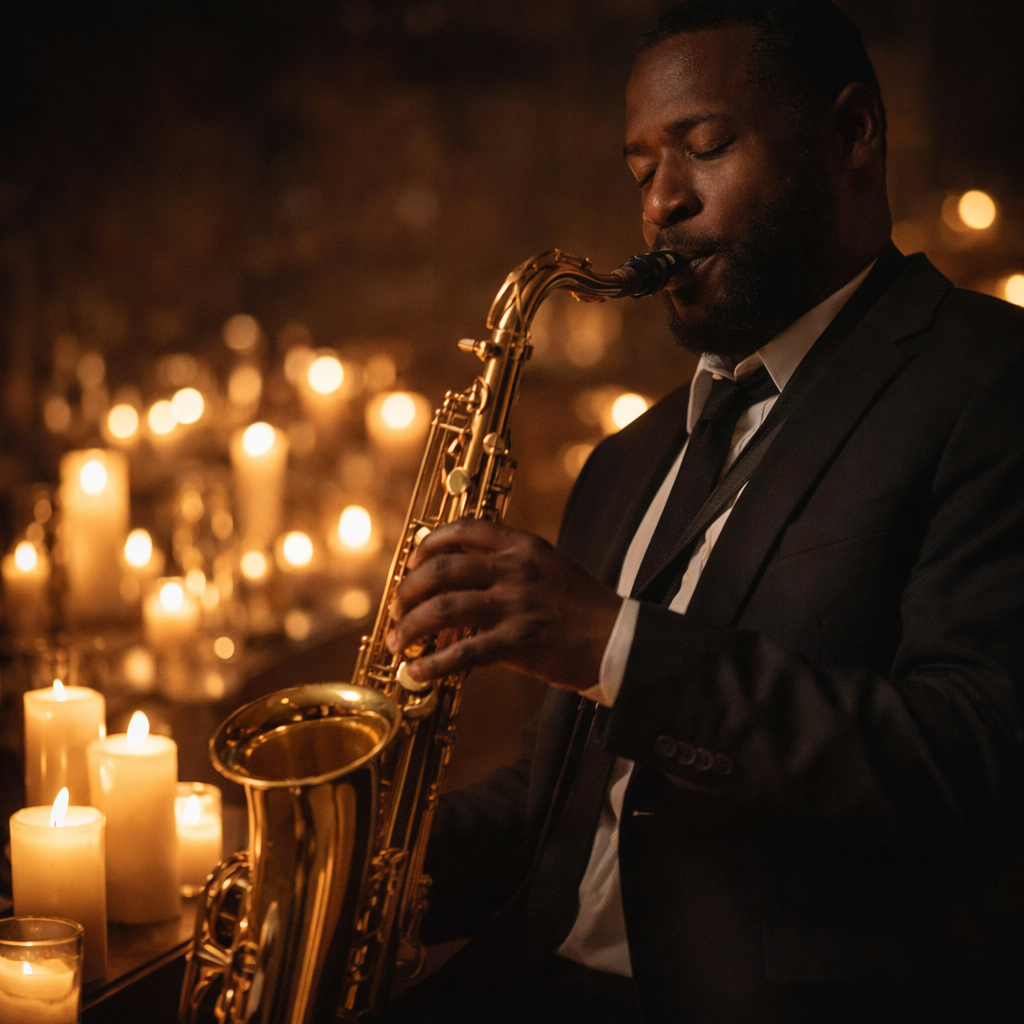 Live Jazz Music by Candlelight