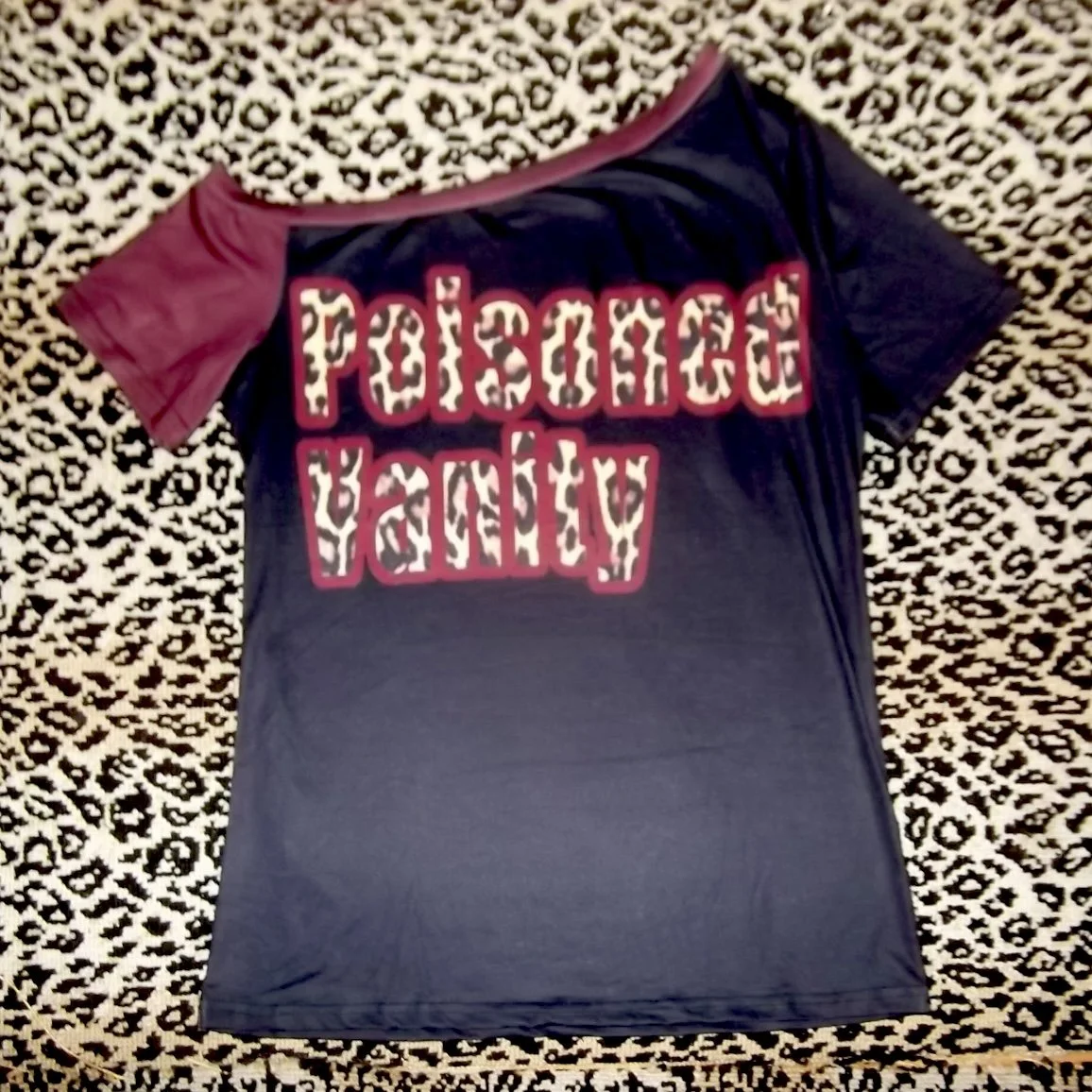 Red Poisoned Vanity Tee