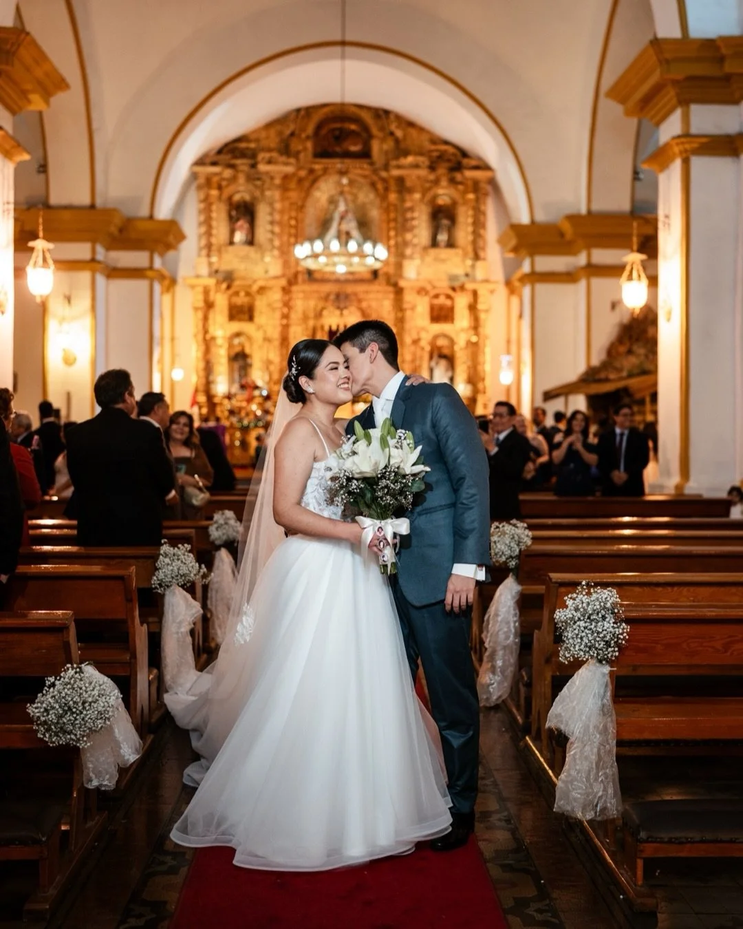 Hoy recordamos la boda de Brigitte &amp; V&iacute;ctor
Todos nos emocionamos con tanto cari&ntilde;o que se vivi&oacute; aquel d&iacute;a.

El equipo responsable de esta hermosa boda:

wp: @bodasdeencanto 
foto: @franklinzumaran_fotografo 
video: @ca