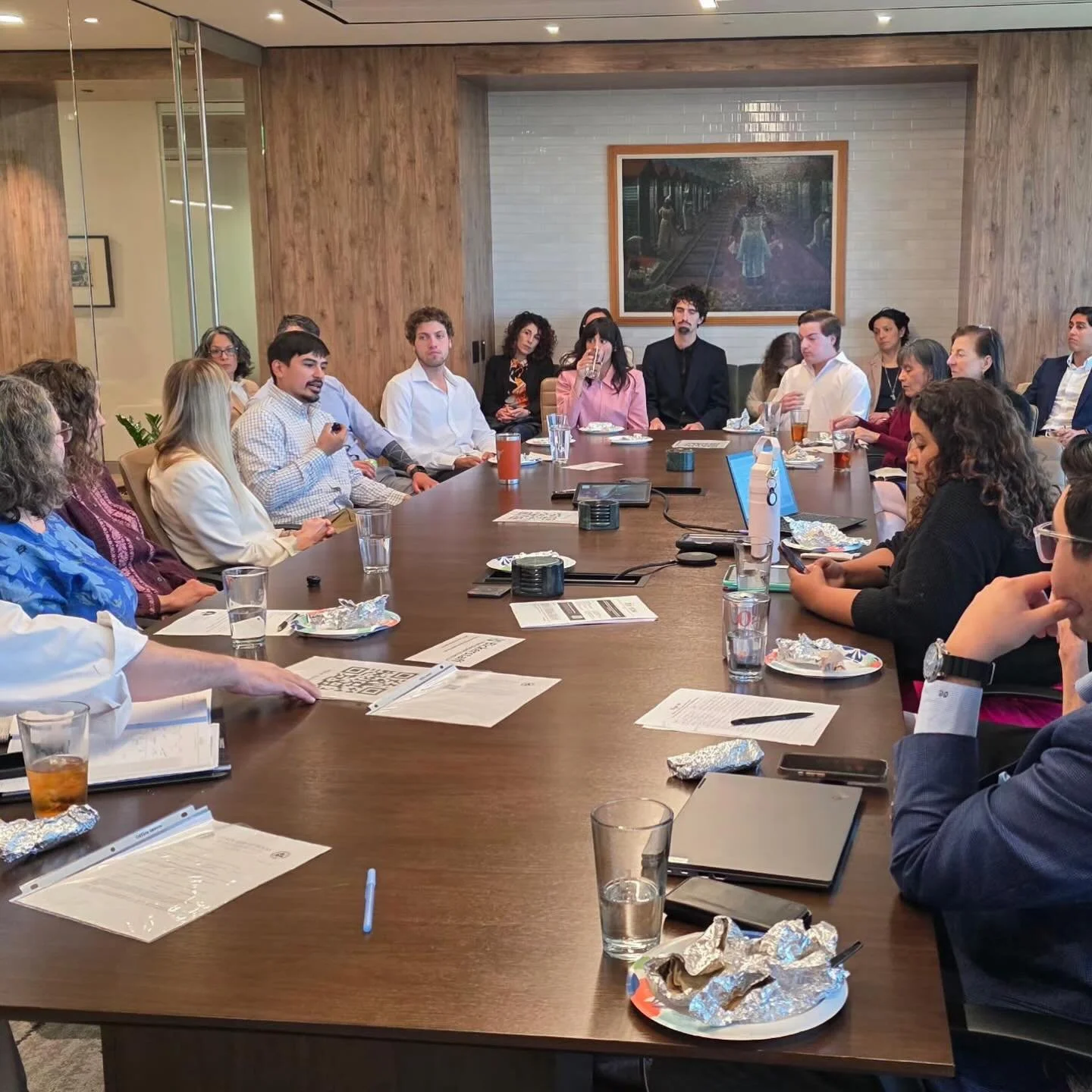 At the HBAA March Meeting at Bickerstaff Heath Delgado Acosta LLP a panel of experts gave updates on immigration issues impacting our community. Thank you to Vanessa Gonzalez, a partner at Bickerstaff, for hosting the meeting.