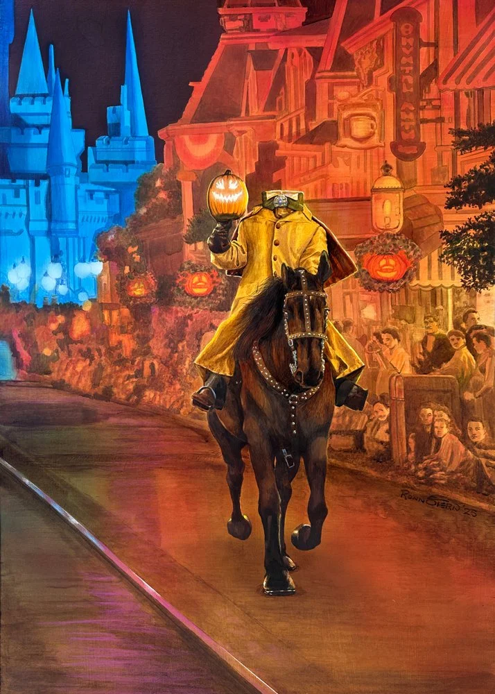 Headless Horseman painting by Ronn Stern