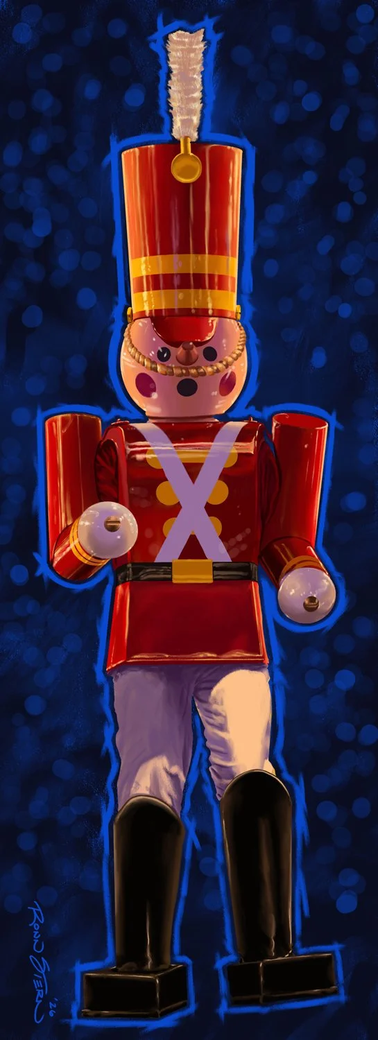 Toy Soldier digital painting by Ronn Stern