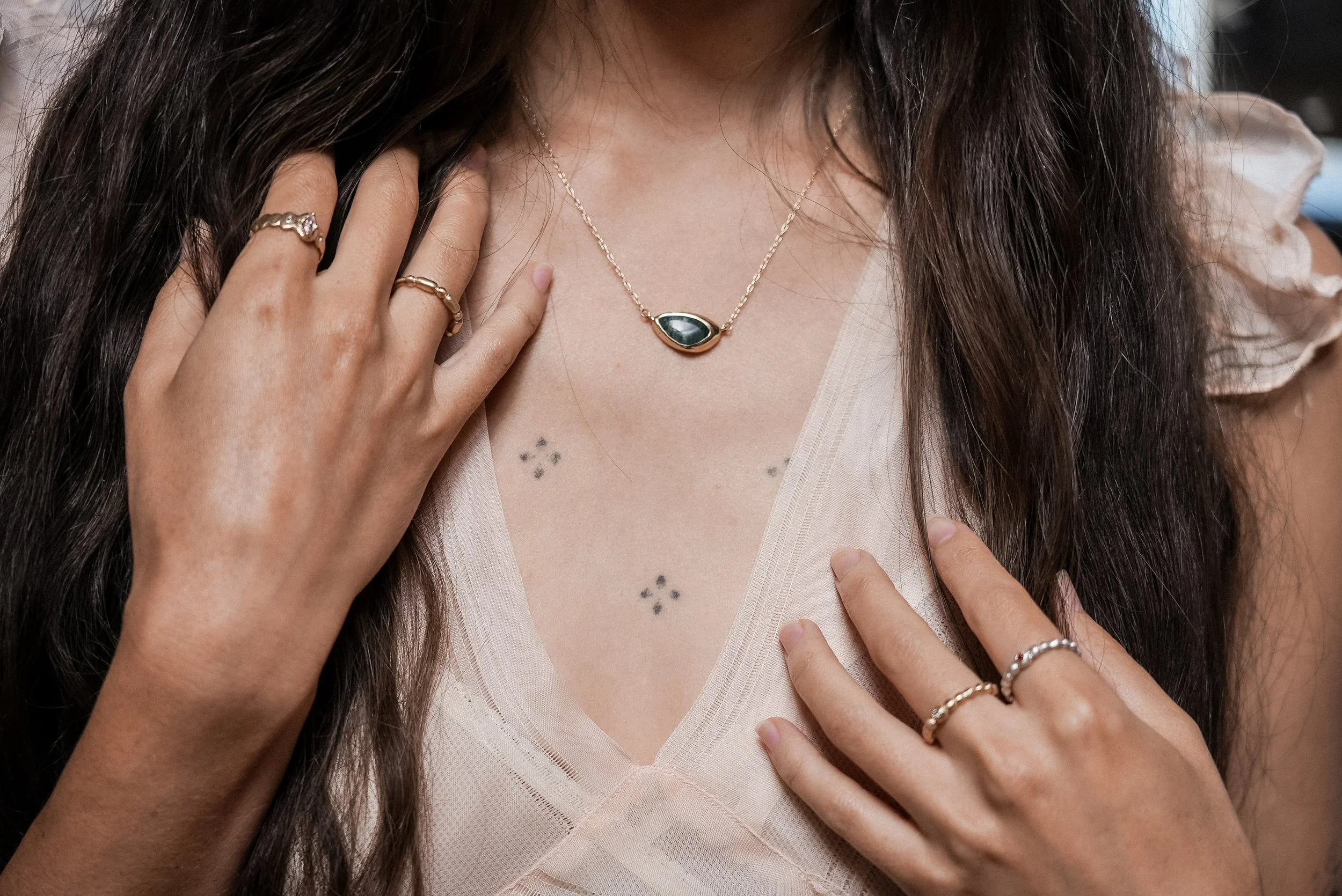 The Umbral Necklace No2 with Agate in 14k Gold.jpg