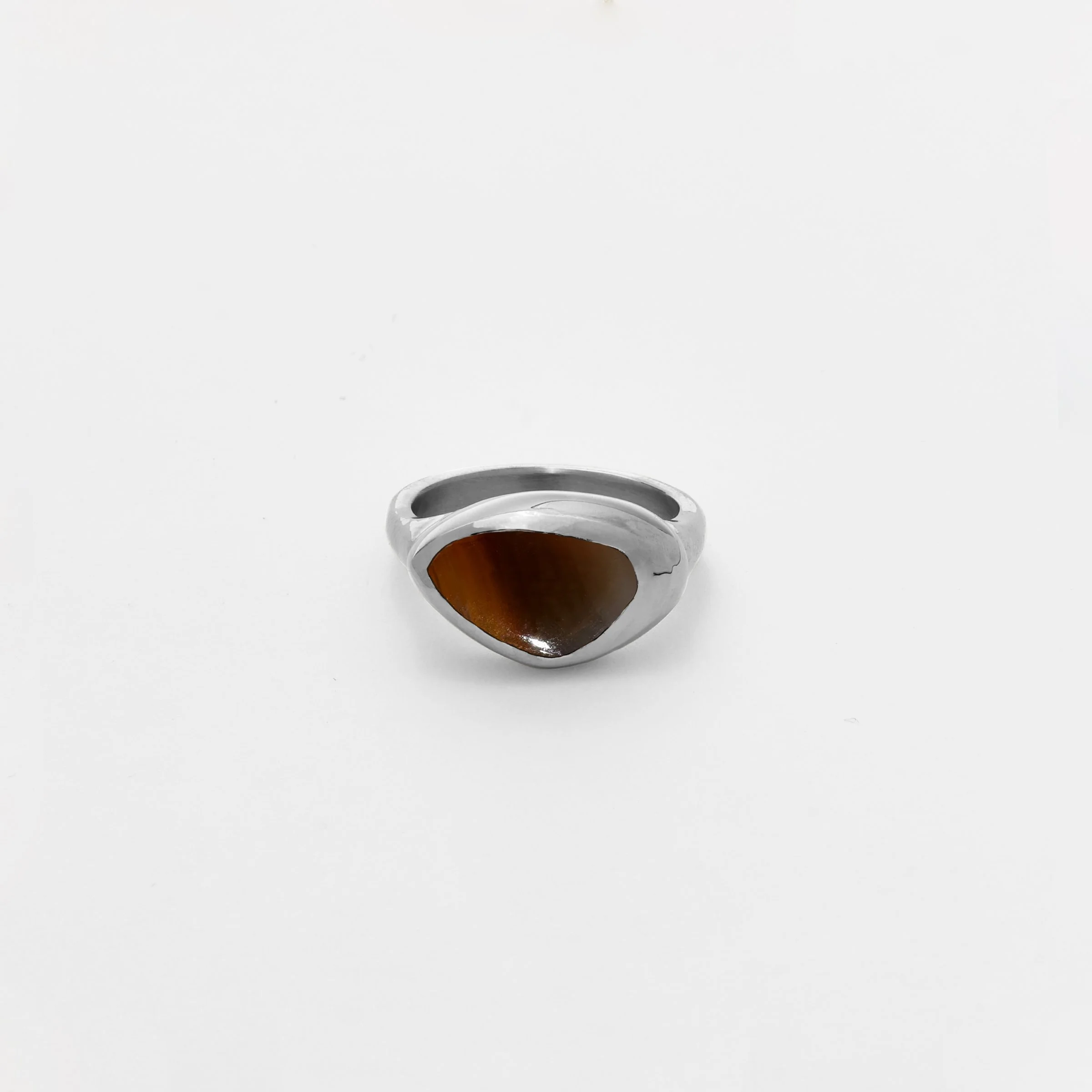The Umbral Ring No2 with Agate in Silver.jpg