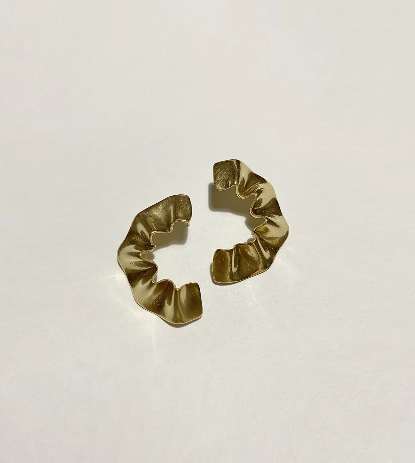 Mariana’s Wedding Earrings - Gold vermeil earrings inspired by Mexico’s textiles