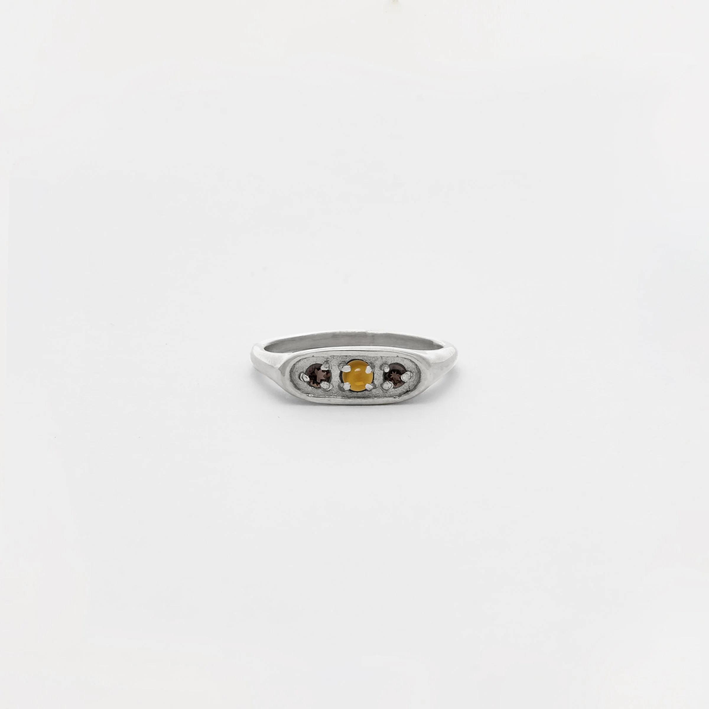 The Altar Ring with Amber in Silver.jpg