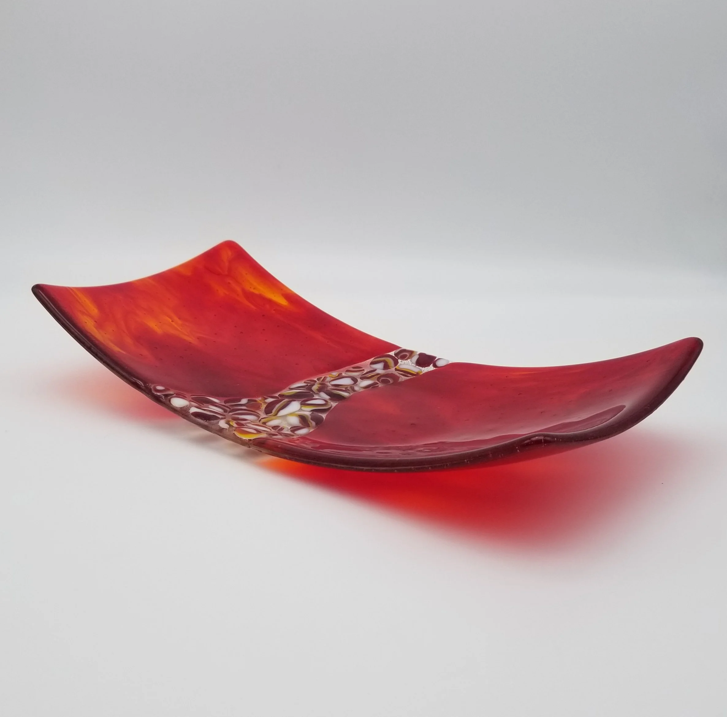 River Rock Series: Fiery Red