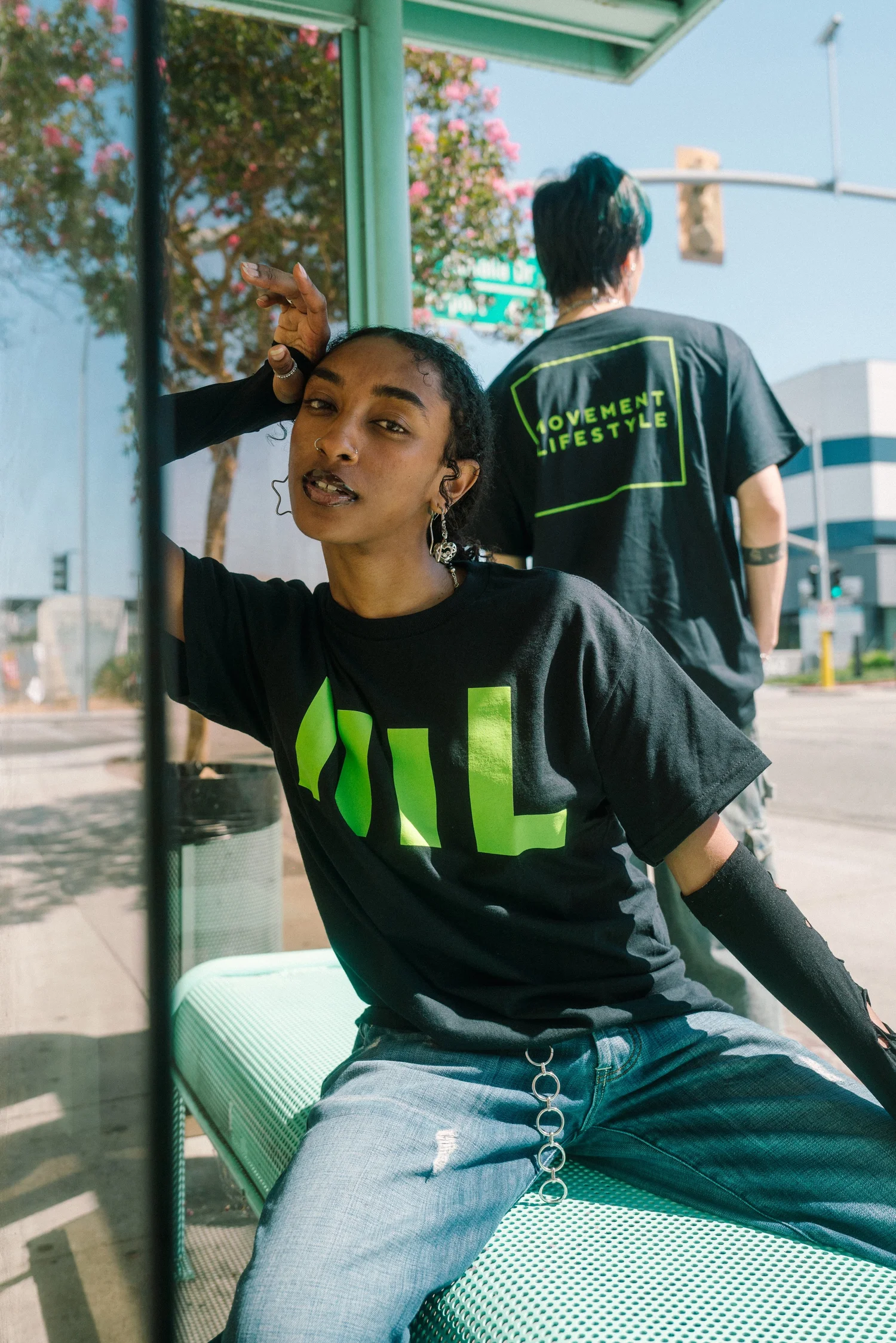mL Classic Logo Tee - Black — MOVEMENT LIFESTYLE