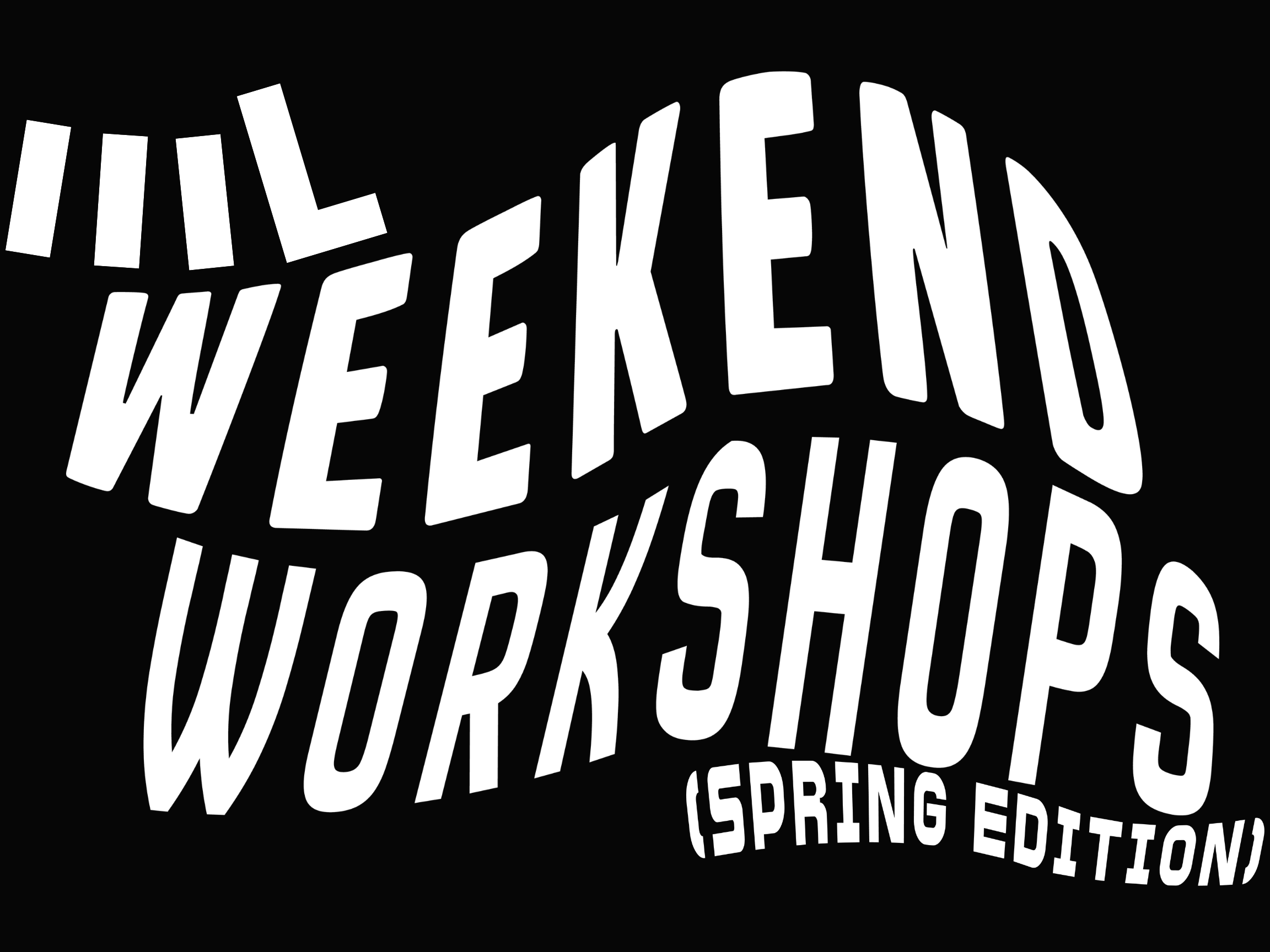 WEEKEND WORKSHOPS — MOVEMENT LIFESTYLE