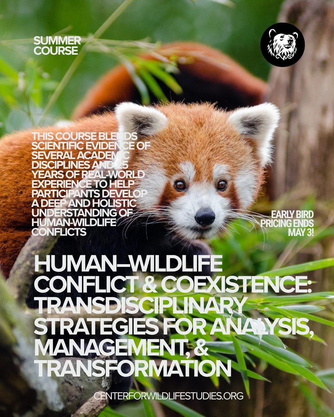 🌍 Balancing Nature &amp; Society: The Art of Coexistence 🌿 Enroll in our Summer Course, Human&ndash;Wildlife Conflict &amp; Coexistence: Transdisciplinary Strategies for Analysis, Management, &amp; Transformation

Navigating human-wildlife conflict