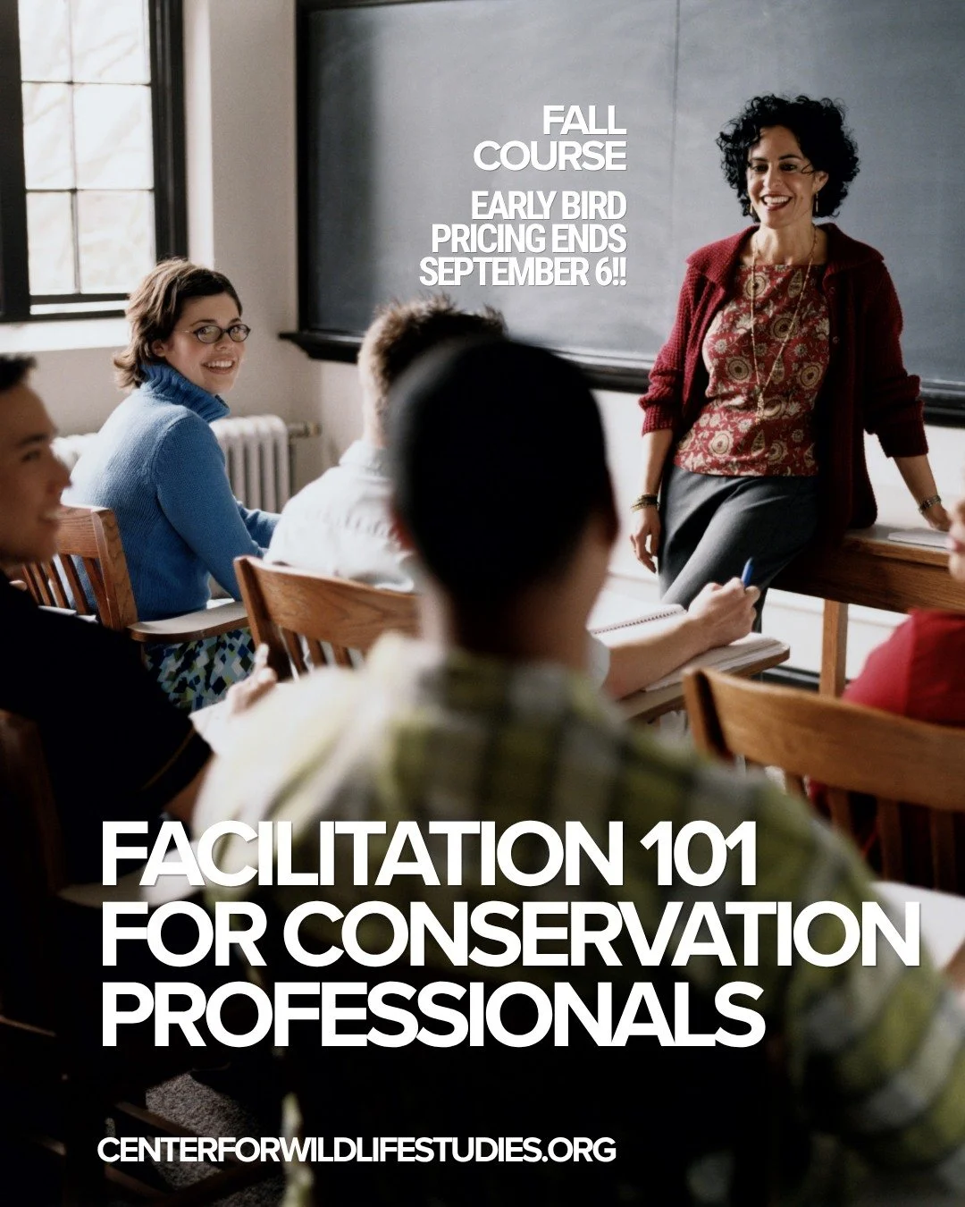🌿 Great conservation starts with collaboration. Strong collaboration starts with effective facilitation. 🌎

Are you ready to build the skills needed to guide productive meetings, workshops, and conservation planning efforts?

Our Facilitation 101 f