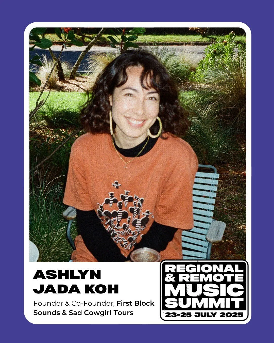 I will be speaking at the Regional &amp; Remote Summit in Byron Bay/Cavanbah this July on the DIY OR DIE panel 💀💀💀 Mostly talking about doing and dying @sadcowgirltours x @firstblocksounds_ ⚡️ Might see you there ⚔️

Hosted by MusicNSW, the 2025 R