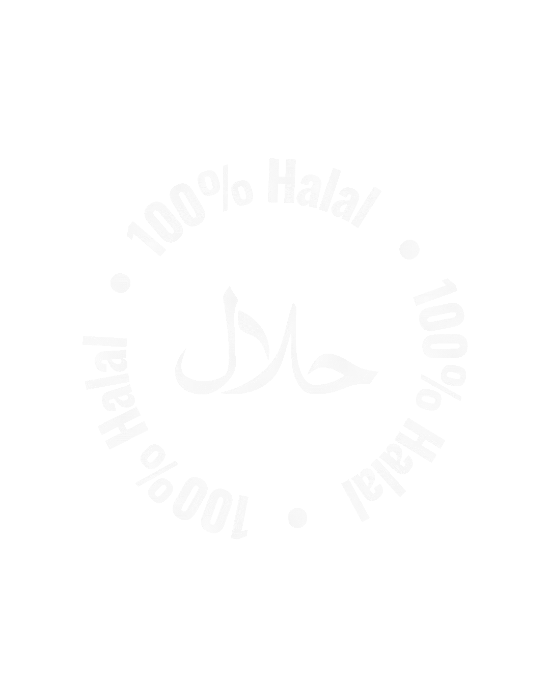 A blurred image with a faint circular logo in the center, surrounded by a ring of small icons or symbols.