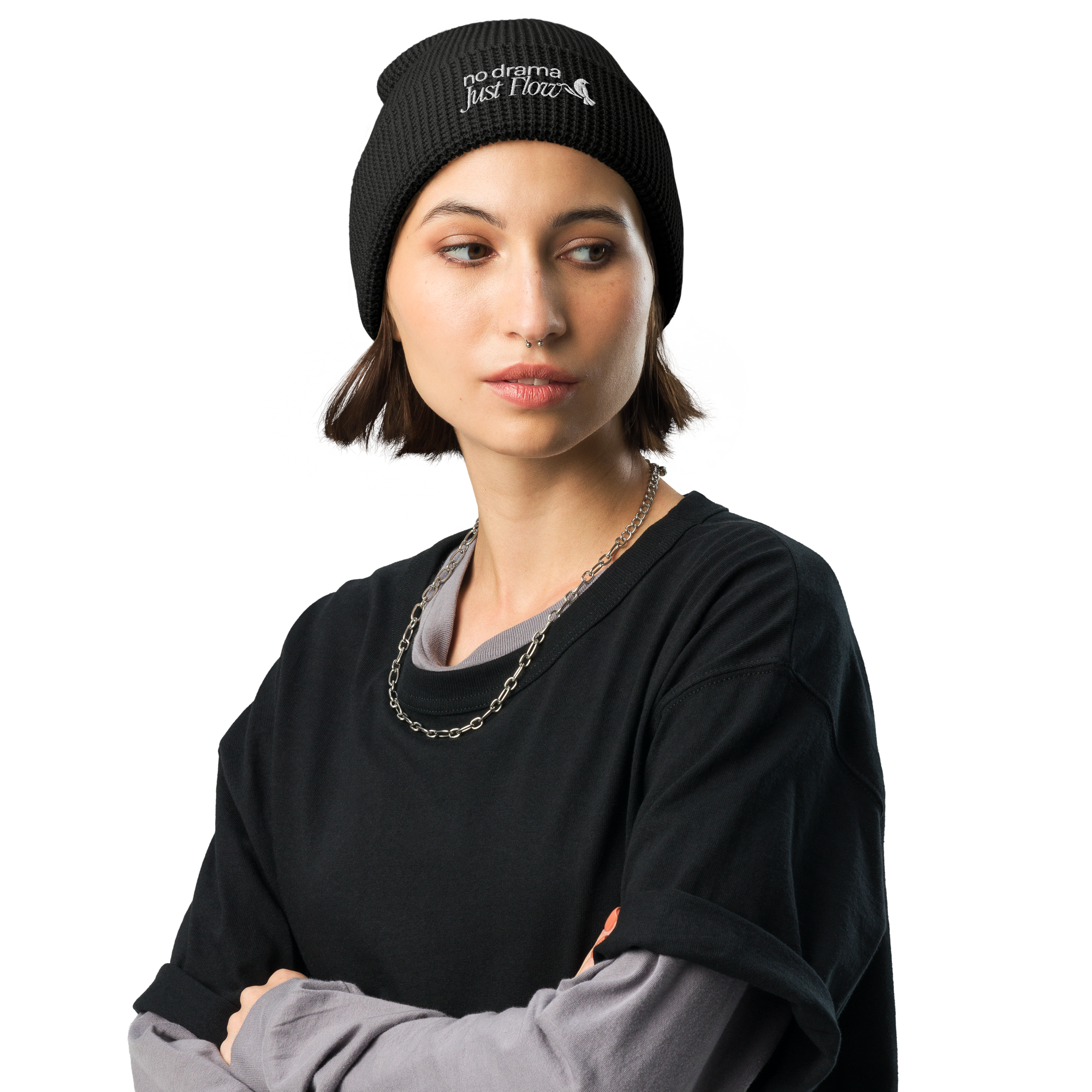 No Drama - Waffle Beanie
