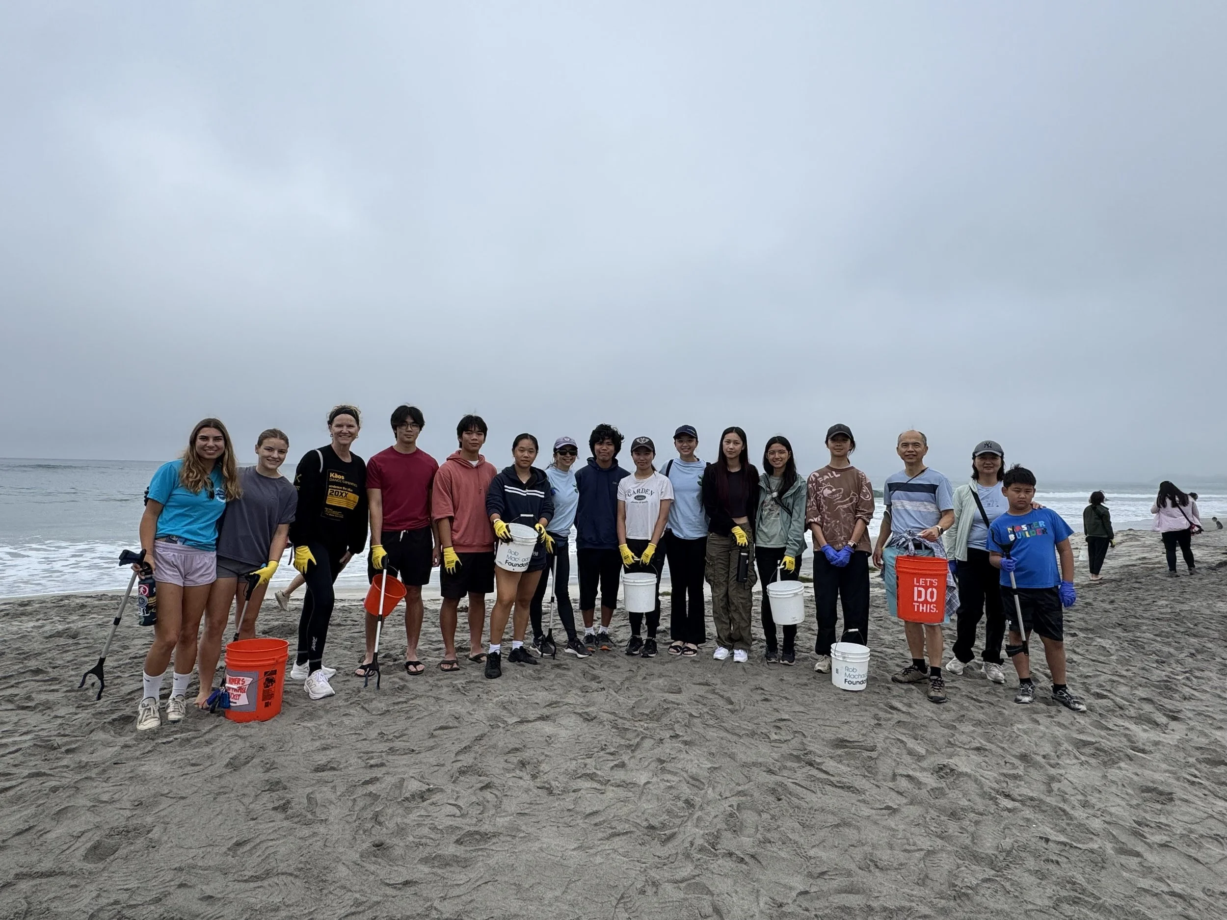 Volunteers assembled at Cardiff State Beach to organize the San Diego branch of the Project ARISE International Coastal Cleanup Coalition! 9/20/25