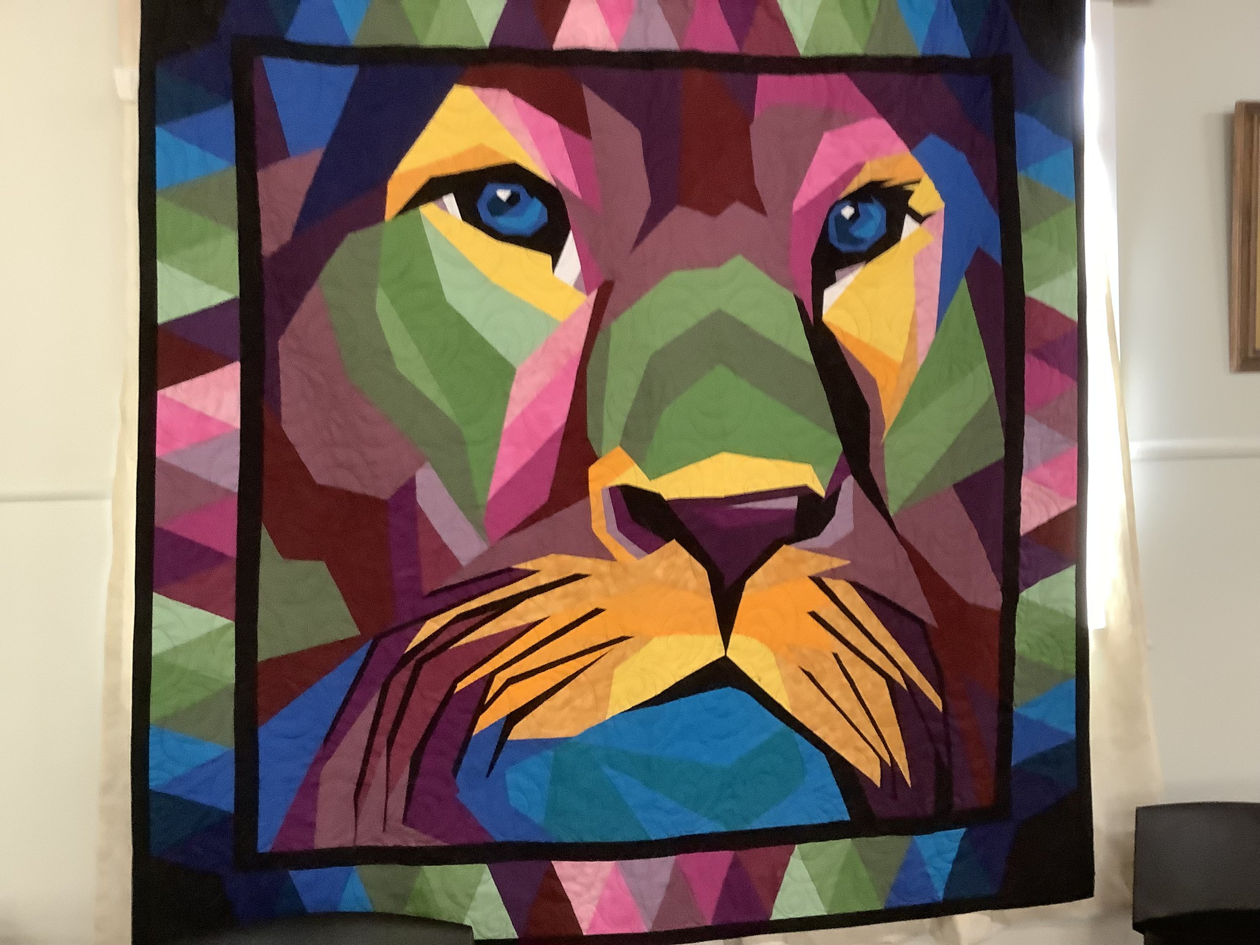 Trish Findlay's fabulous Lion Quilt
