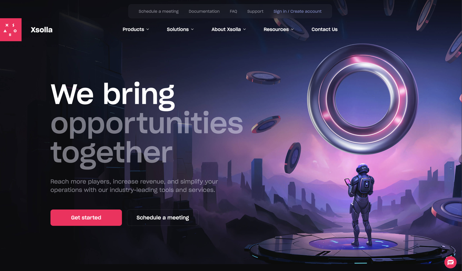 Creative work for Xsolla