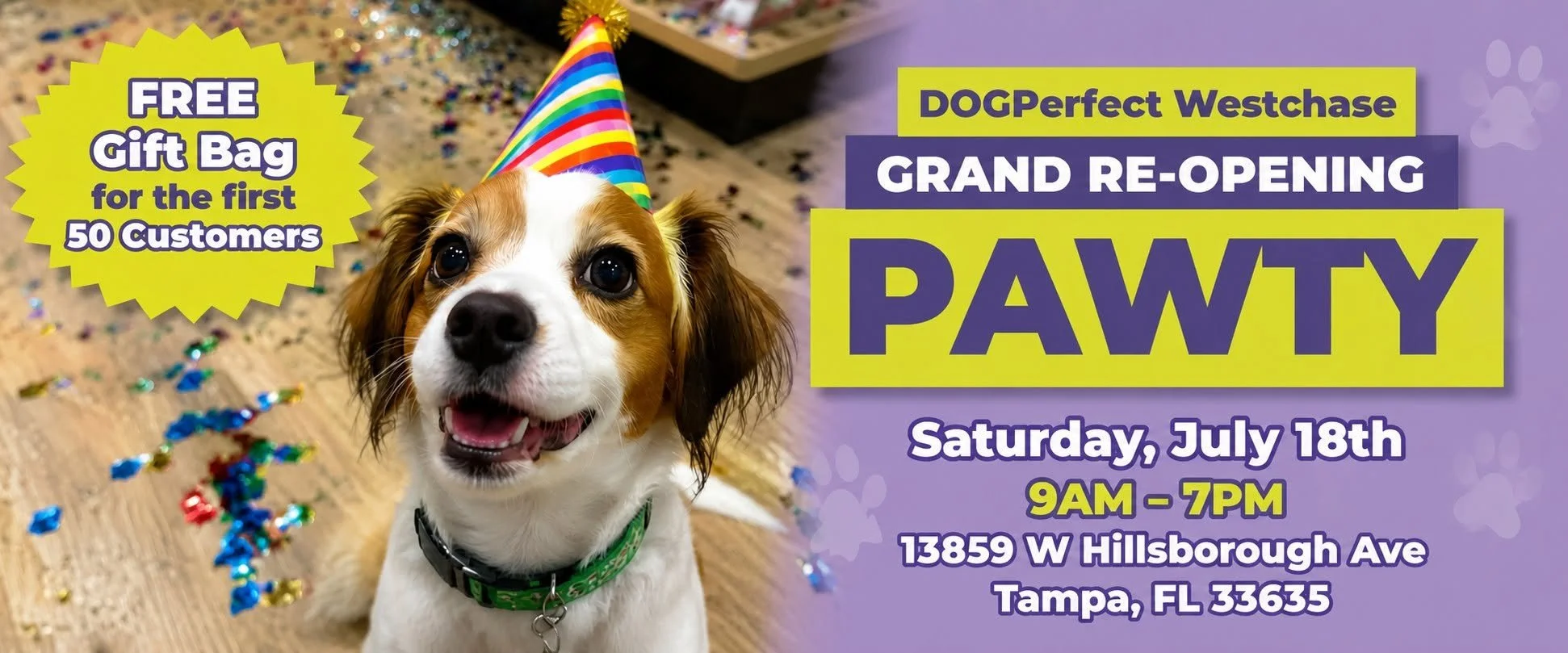 DOGPerfect Westchase Re-Grand Opening