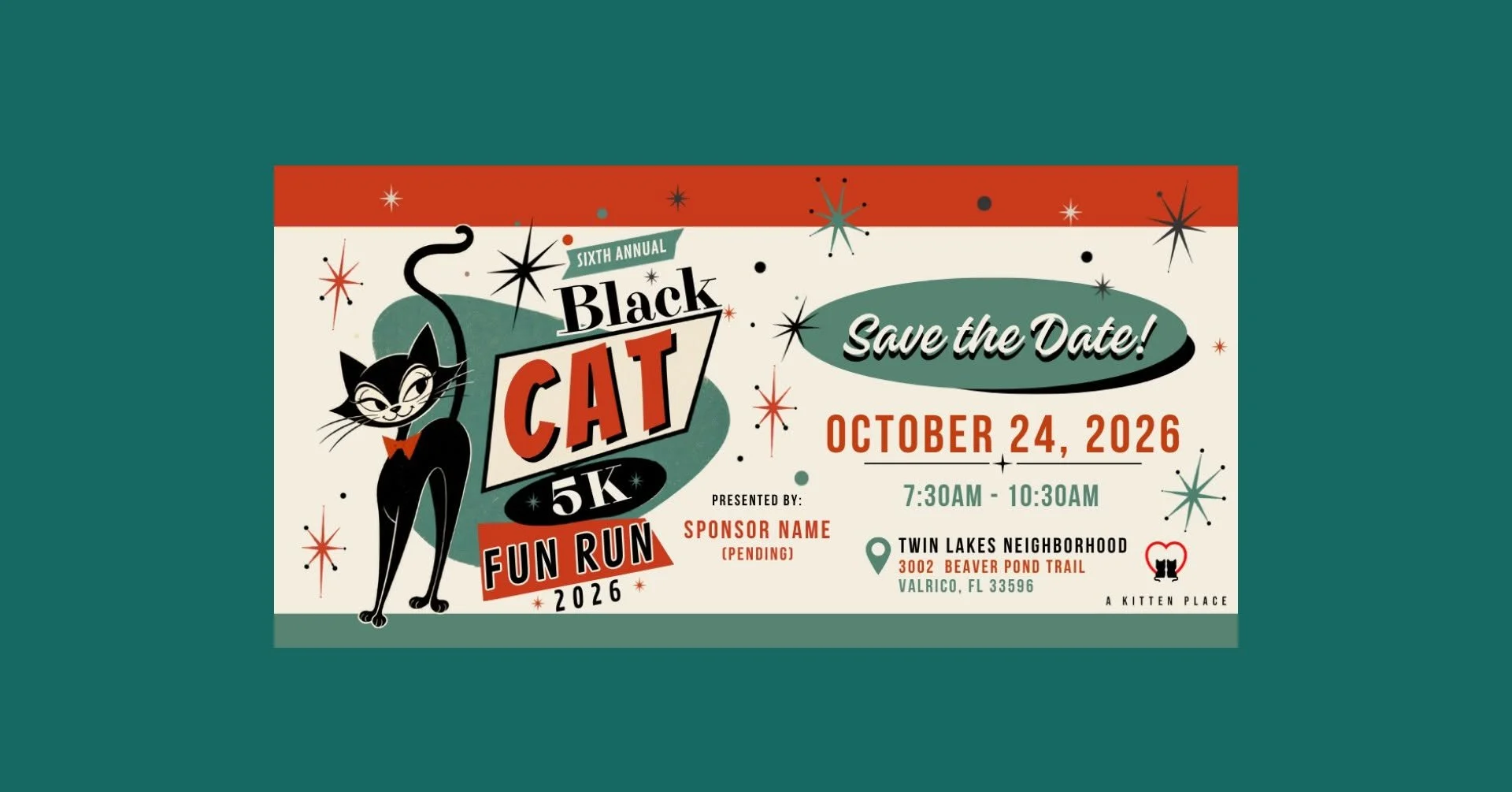 6th Annual AKP Black Cat 5k