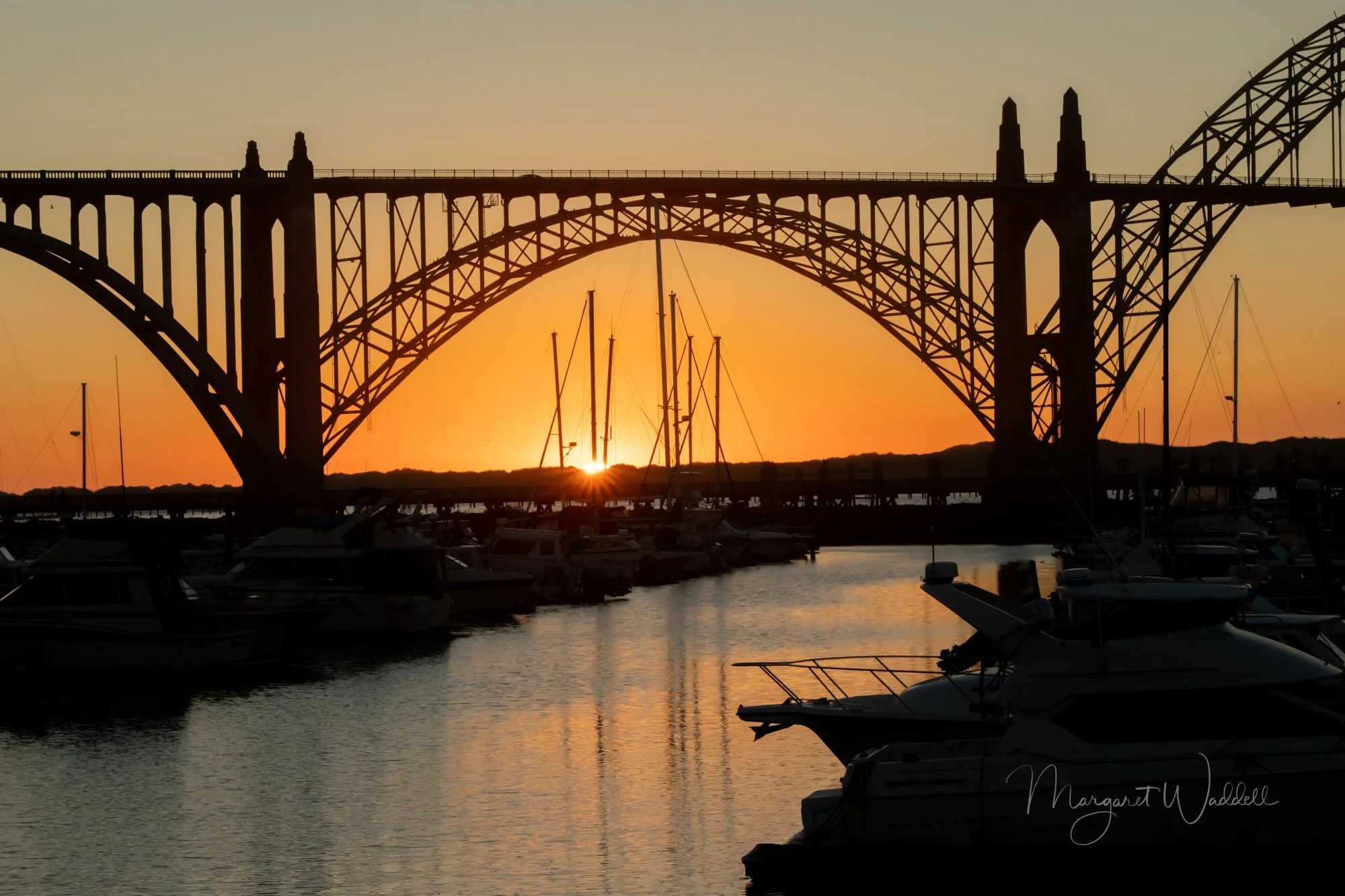 Newport Oregon sunset 2023