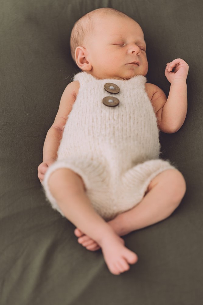 Nicole Johnson Photography ~ Newborn session, ankles crossed