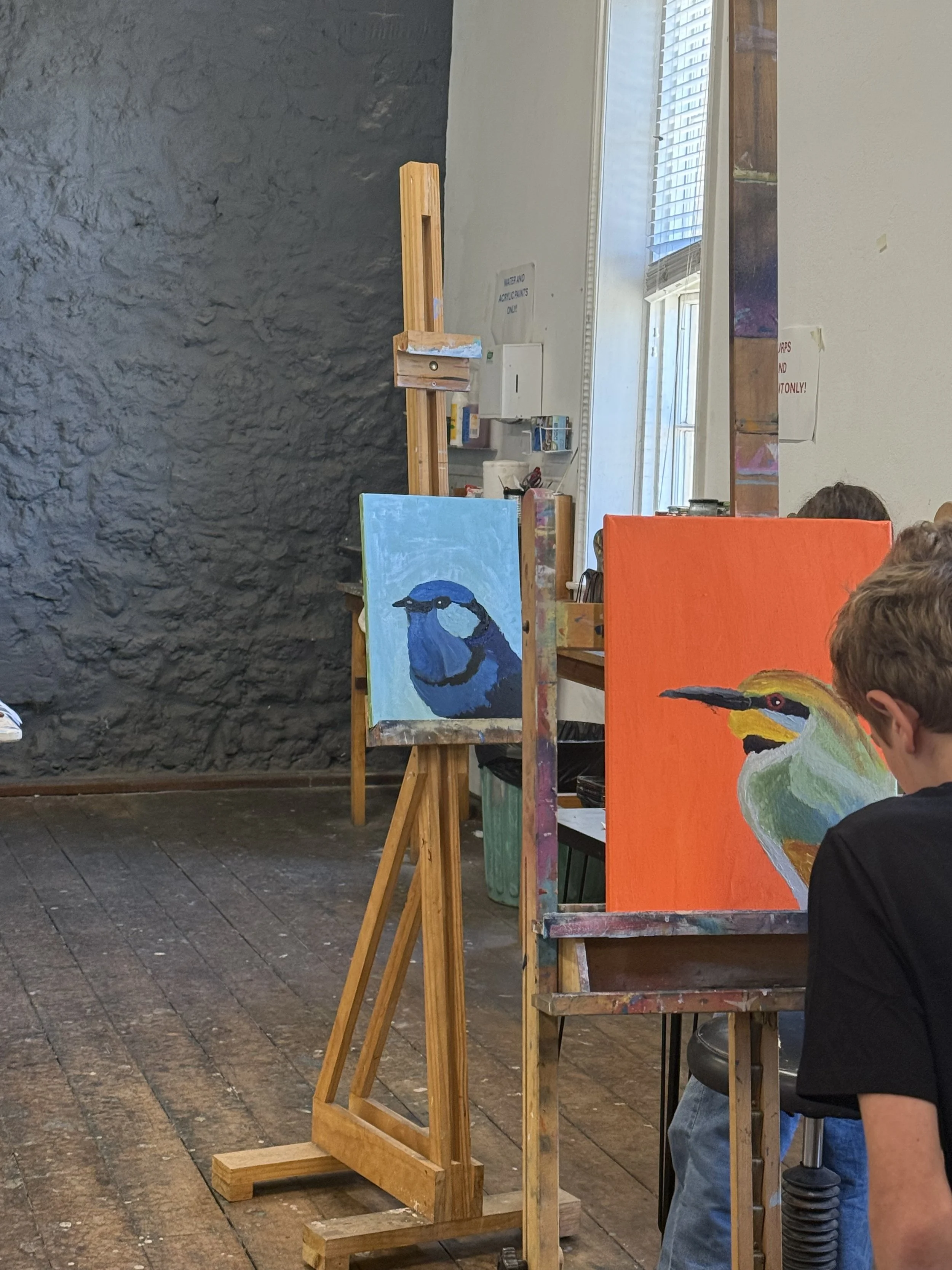 Walyalup Fremantle Arts Centre: Paint a WA bird portrait (acrylics)