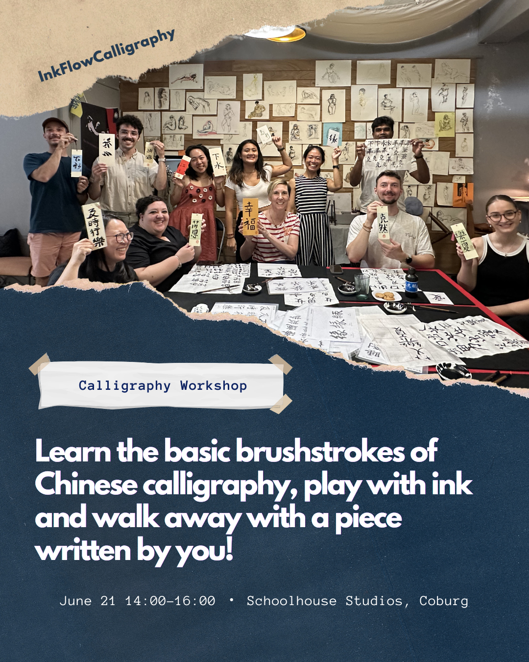 InkFlow Calligraphy Workshop