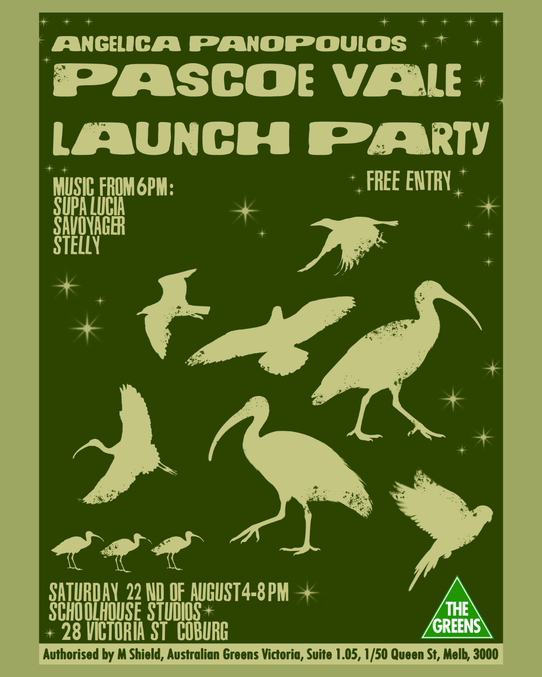 Angelica for Pascoe Vale Launch Party