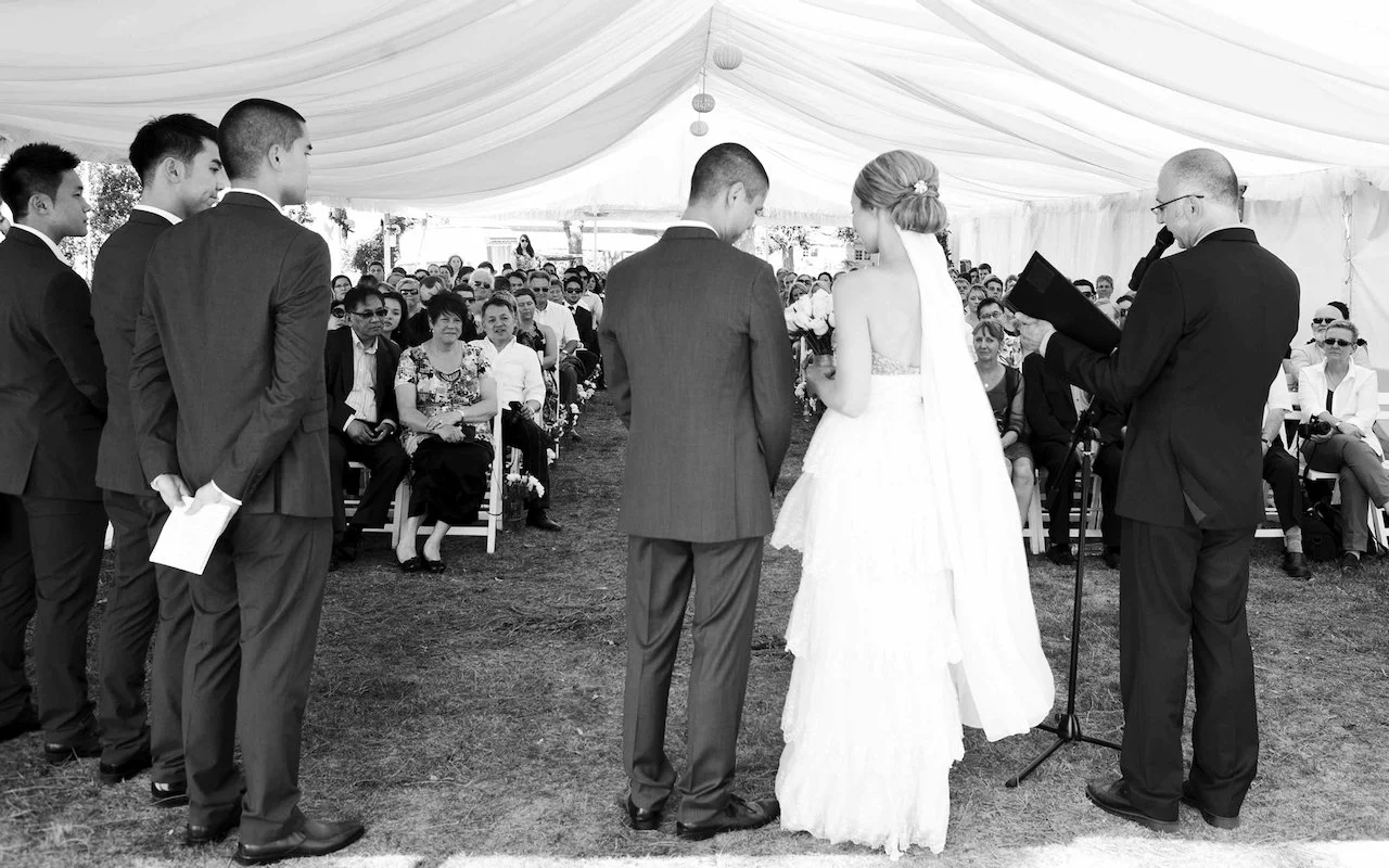 Martin Ormond Wedding Celebrant | The Briars Weddings | Mornington Peninsula Wedding location