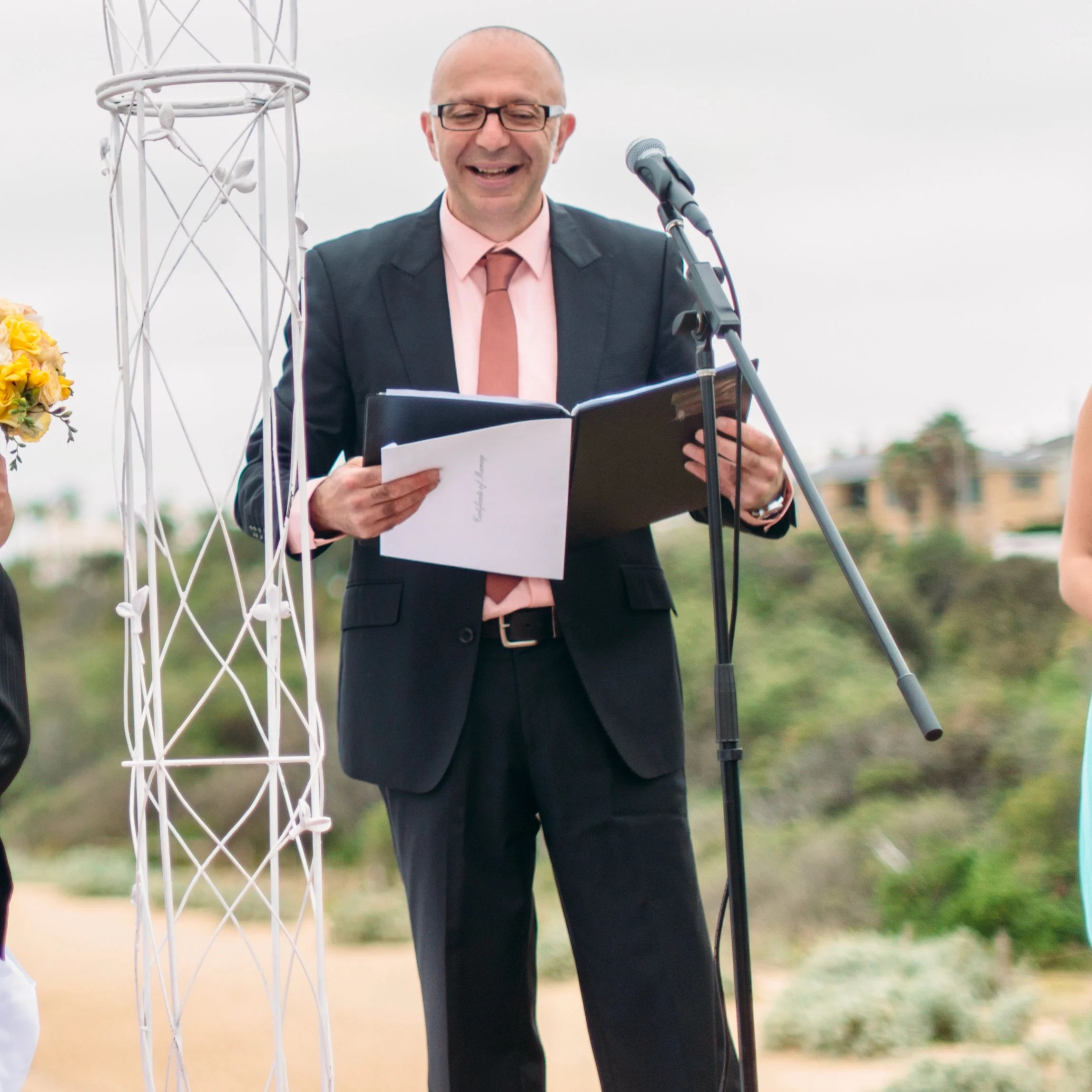 Martin Ormond Wedding Celebrant | Relaxed Melbourne Wedding Ceremonies | For couples who want their wedding to feel natural, personal and genuinely them.